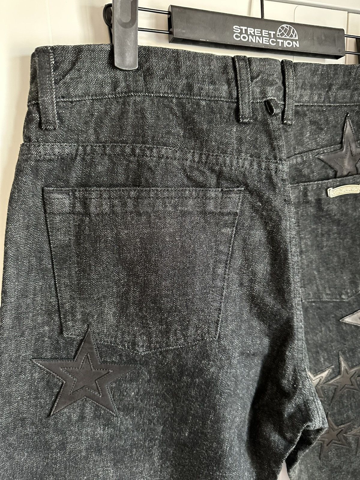 Chrome Hearts CHROME HEARTS STAR PATCH DENIM SIZE 34 JEANS IN HOUSE Size US 34 / EU 50 - 12 Thumbnail
