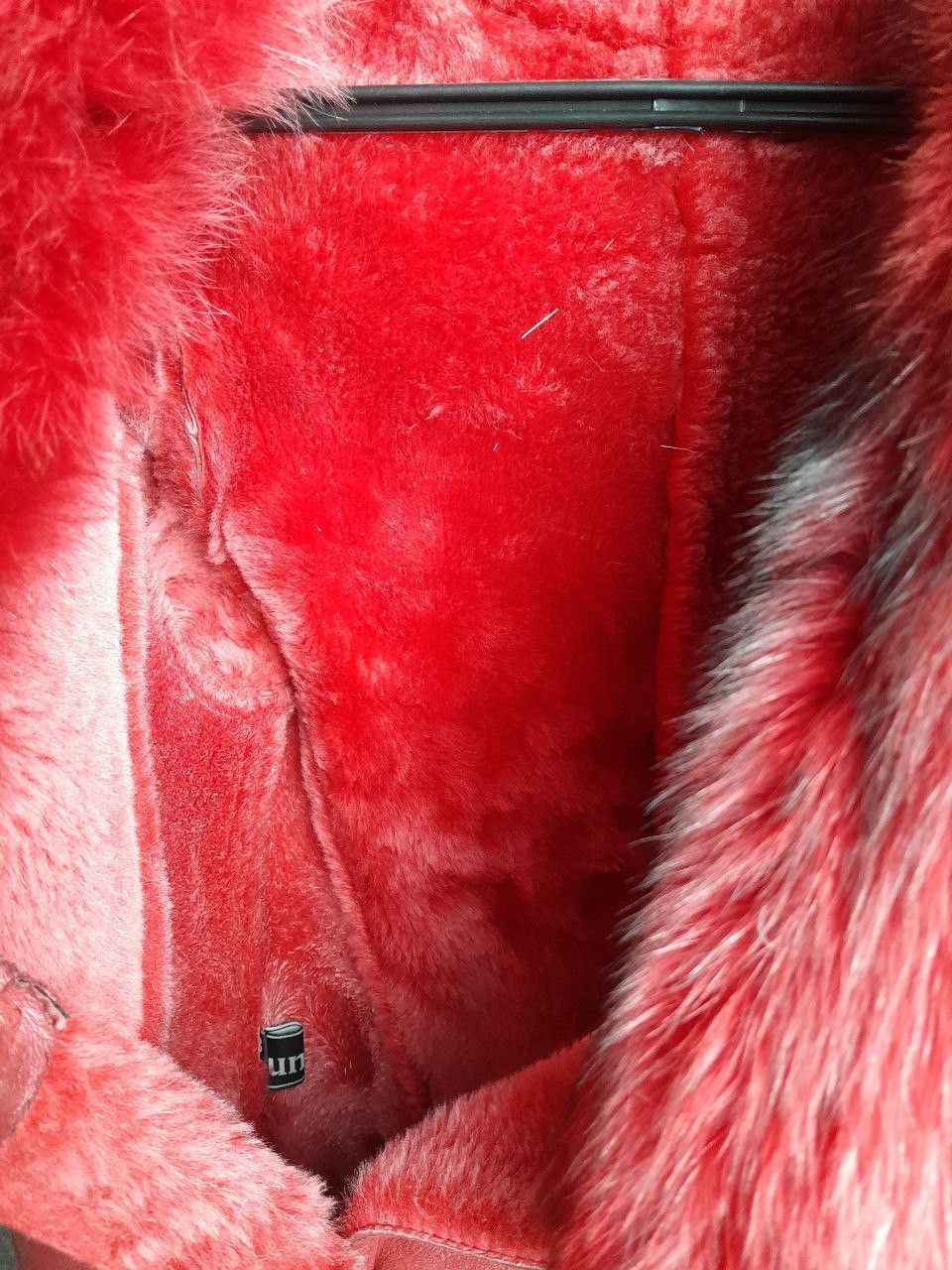 Other Women's Genuine Shearling Sheepskin Aviator Jacket size M Size M / US 6-8 / IT 42-44 - 5 Thumbnail