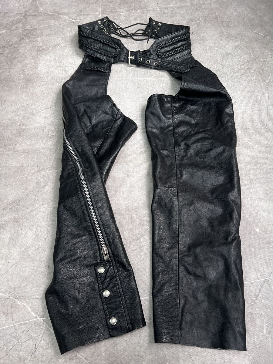 Harley Davidson Leather Moto Harley Davidson y2k Comme des garçons style Size US 32 / EU 48 - 10 Thumbnail