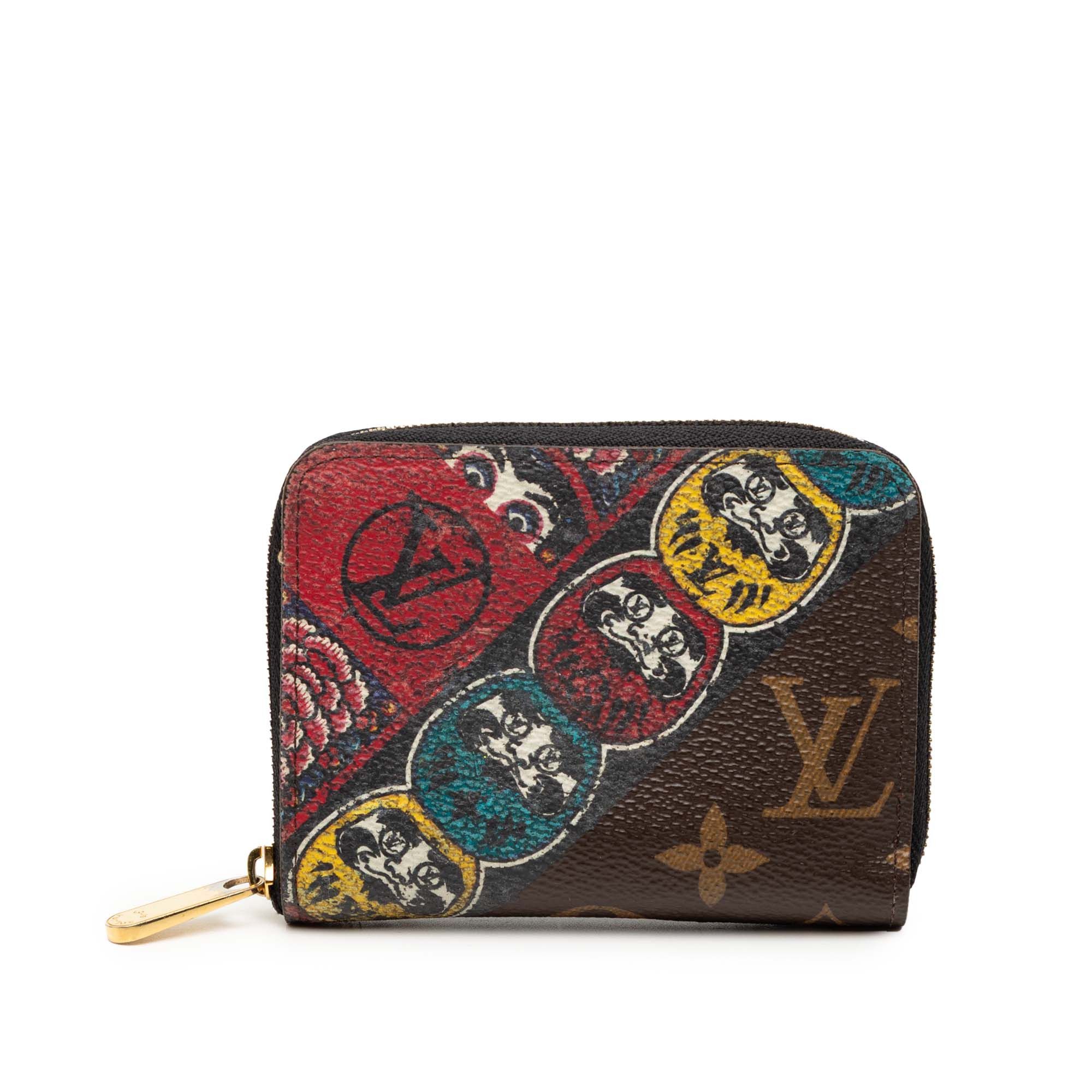 Louis Vuitton Louis Vuitton Kansai Yamamoto Monogram Kabuki Zippy Coin Purse Size ONE SIZE - 1 Thumbnail
