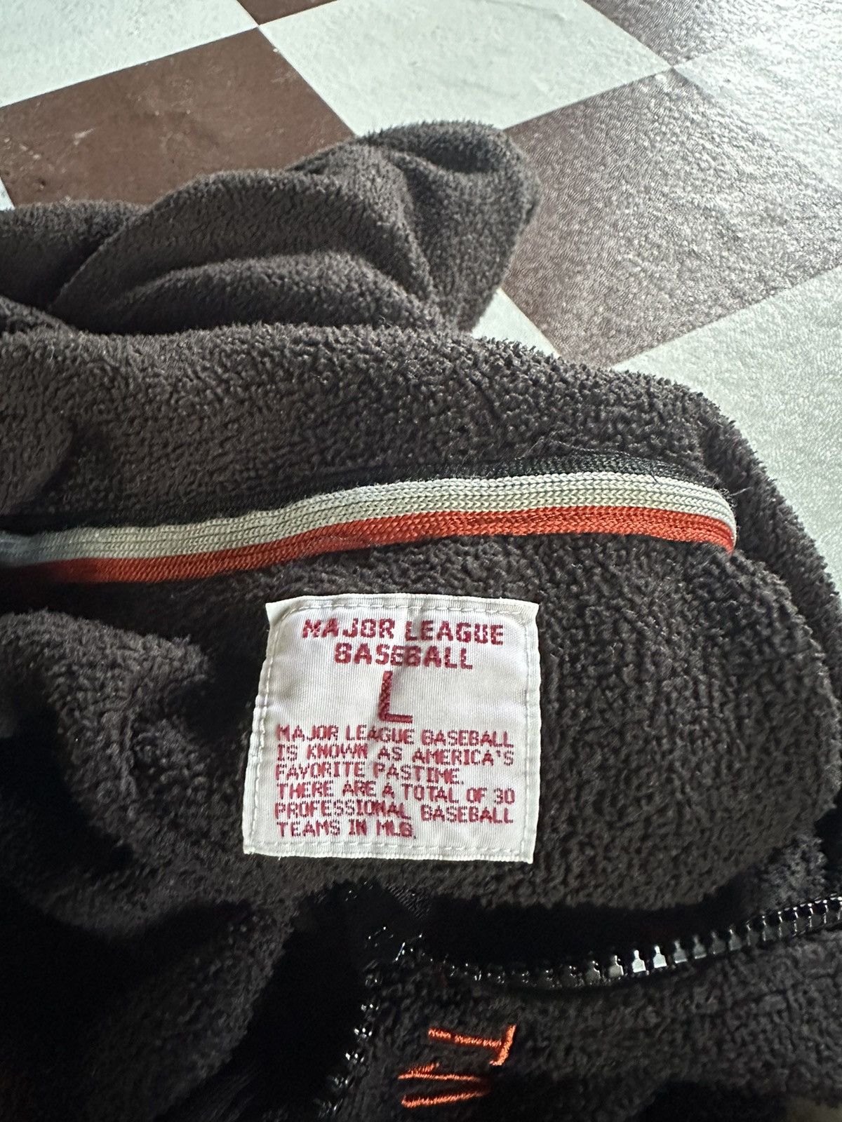 MLB × Vintage Baltimore major league baseball fleece jacket Size US L / EU 52-54 / 3 - 5 Thumbnail