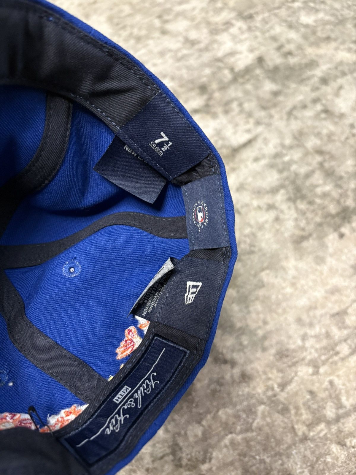 Kith × New Era Kith & New Era For Mets Floral 59Fifty Low Profile 'Current' Size ONE SIZE - 11 Thumbnail
