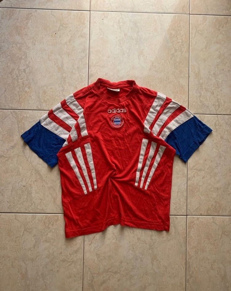 Adidas × Vintage vintage Adidas bayern munchen short sleve Size US L / EU 52-54 / 3 - 1 Thumbnail
