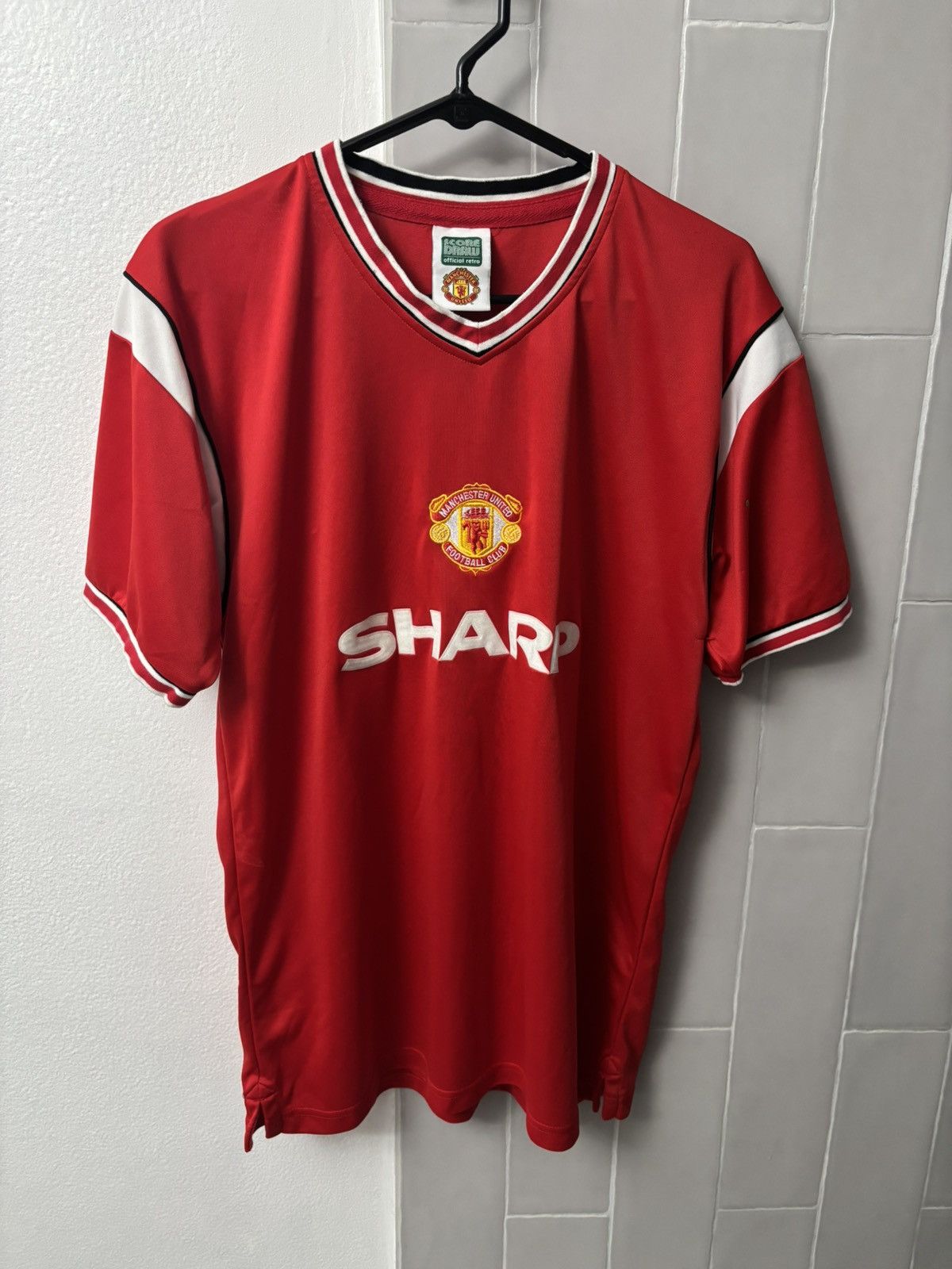 Other Manchester United Retro Jersey Size US L / EU 52-54 / 3 - 1 Thumbnail