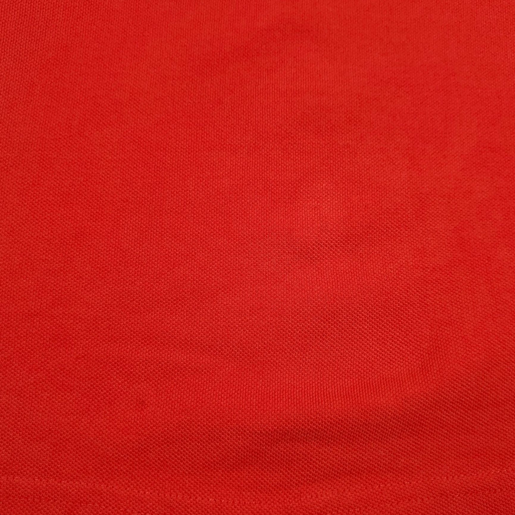 Vintage BACARDÍ Solid Red Polo Shirt Mens Short Sleeve Size Medium Casual Golf Lacrosse Rugby 100% Cotton Red Size US M / EU 48-50 / 2 - 4 Thumbnail