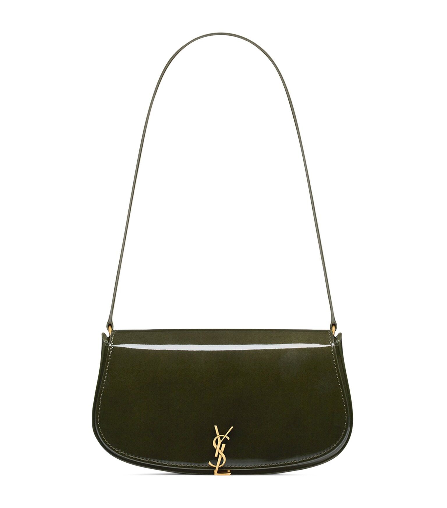 Saint Laurent Paris os11x0526 Size: OS / Mini Voltaire Shoulder Bag in Green Size ONE SIZE - 1 Thumbnail