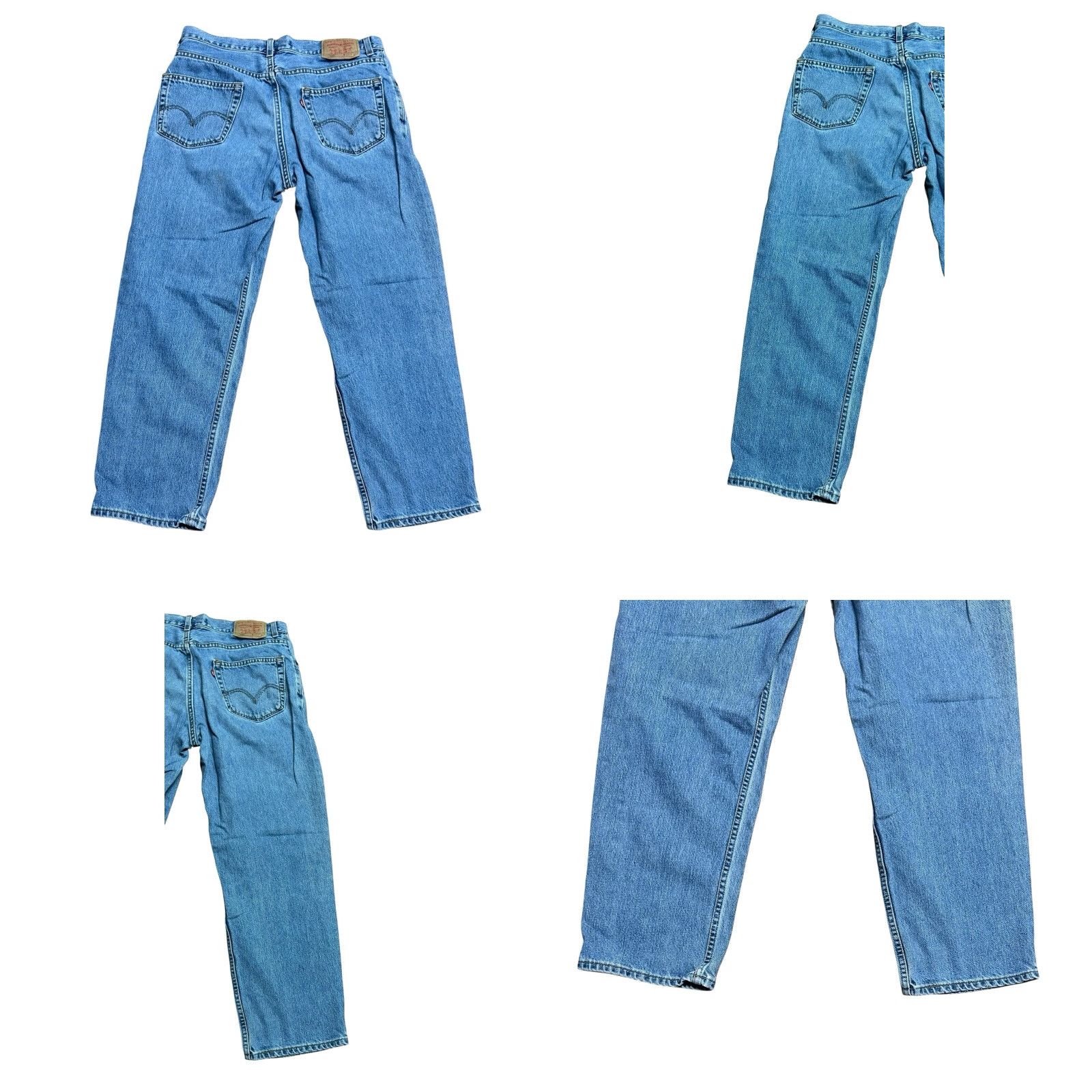 Levi's VINTAGE Levi's 550 Relaxed Fit Jeans Pants Men's Sz 36x30 Made in USA 90's Blue Size US 36 / EU 52 - 9 Thumbnail