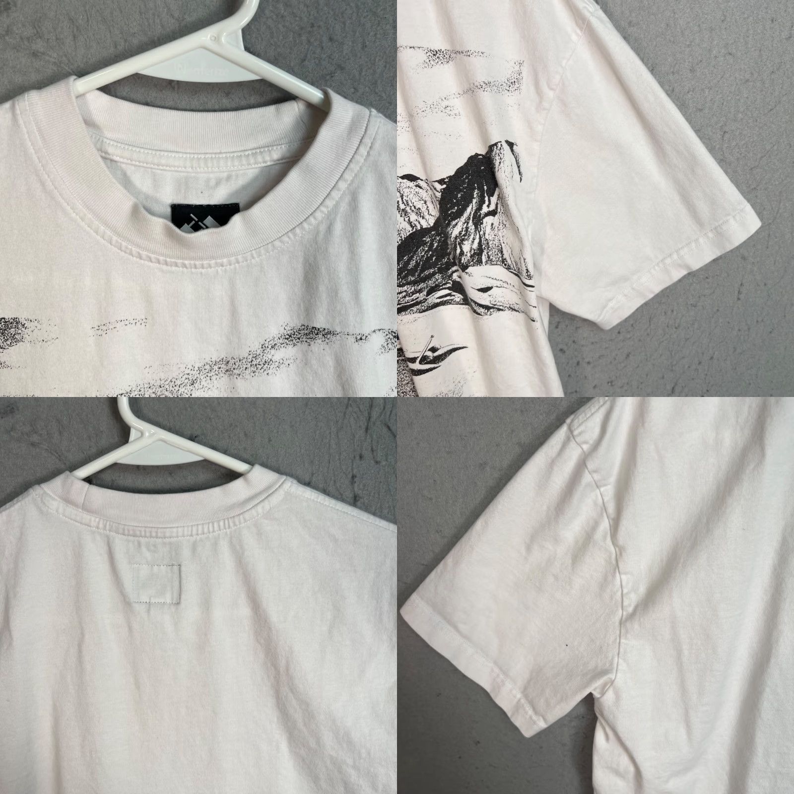 The Trilogy Tapes The Trilogy Tapes White Graphic T-Shirt Mens Small Short Sleeve Size S Size US S / EU 44-46 / 1 - 8 Thumbnail