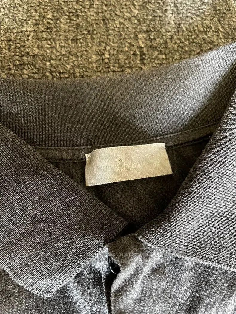 Dior Dior Gray Short Sleeve Polo Shirt. Size US M / EU 48-50 / 2 - 5 Thumbnail