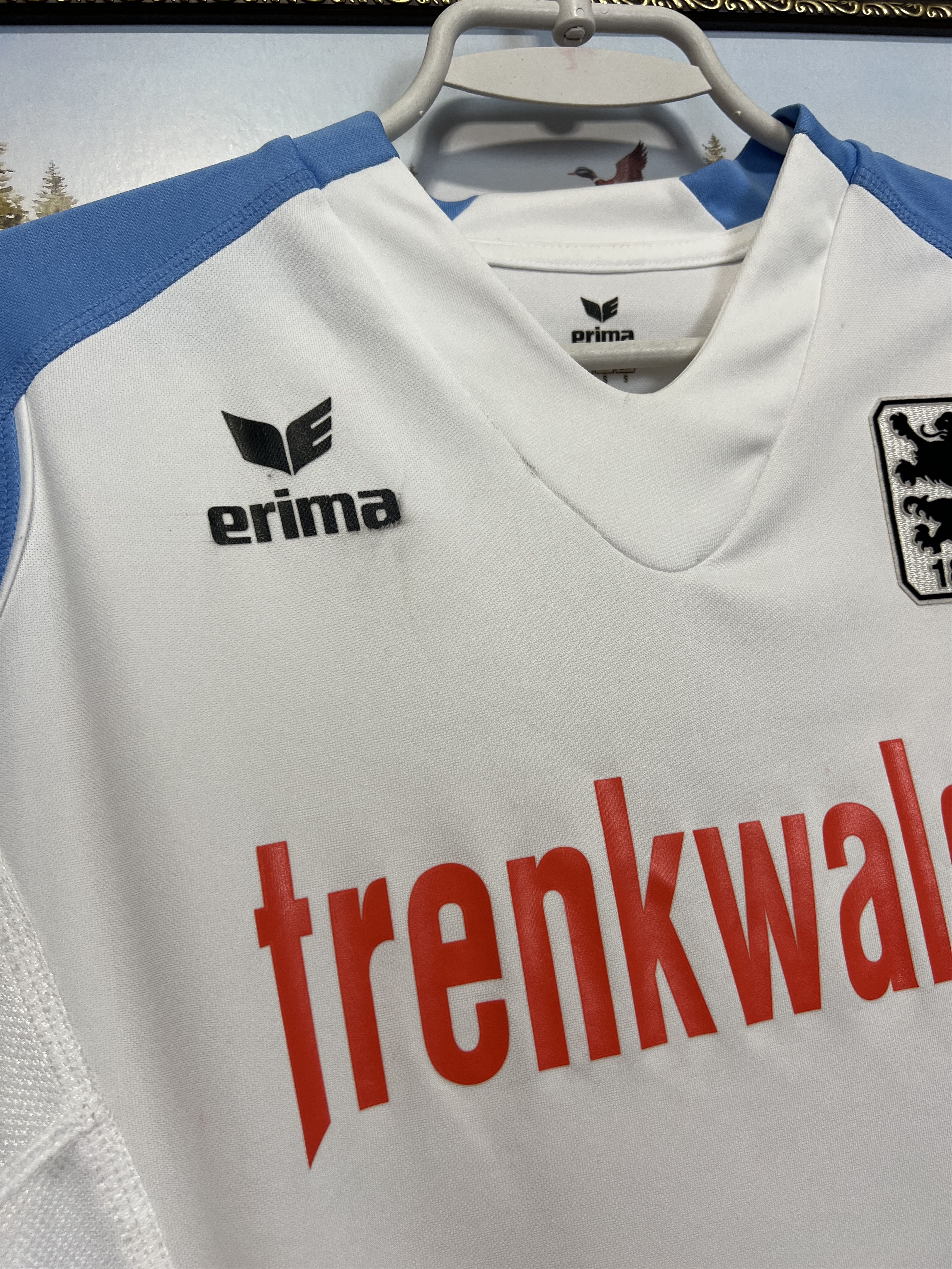 Erima 1860 Munich Home football shirt 2008 Soccer Jersey Trikot Size US S / EU 44-46 / 1 - 4 Thumbnail