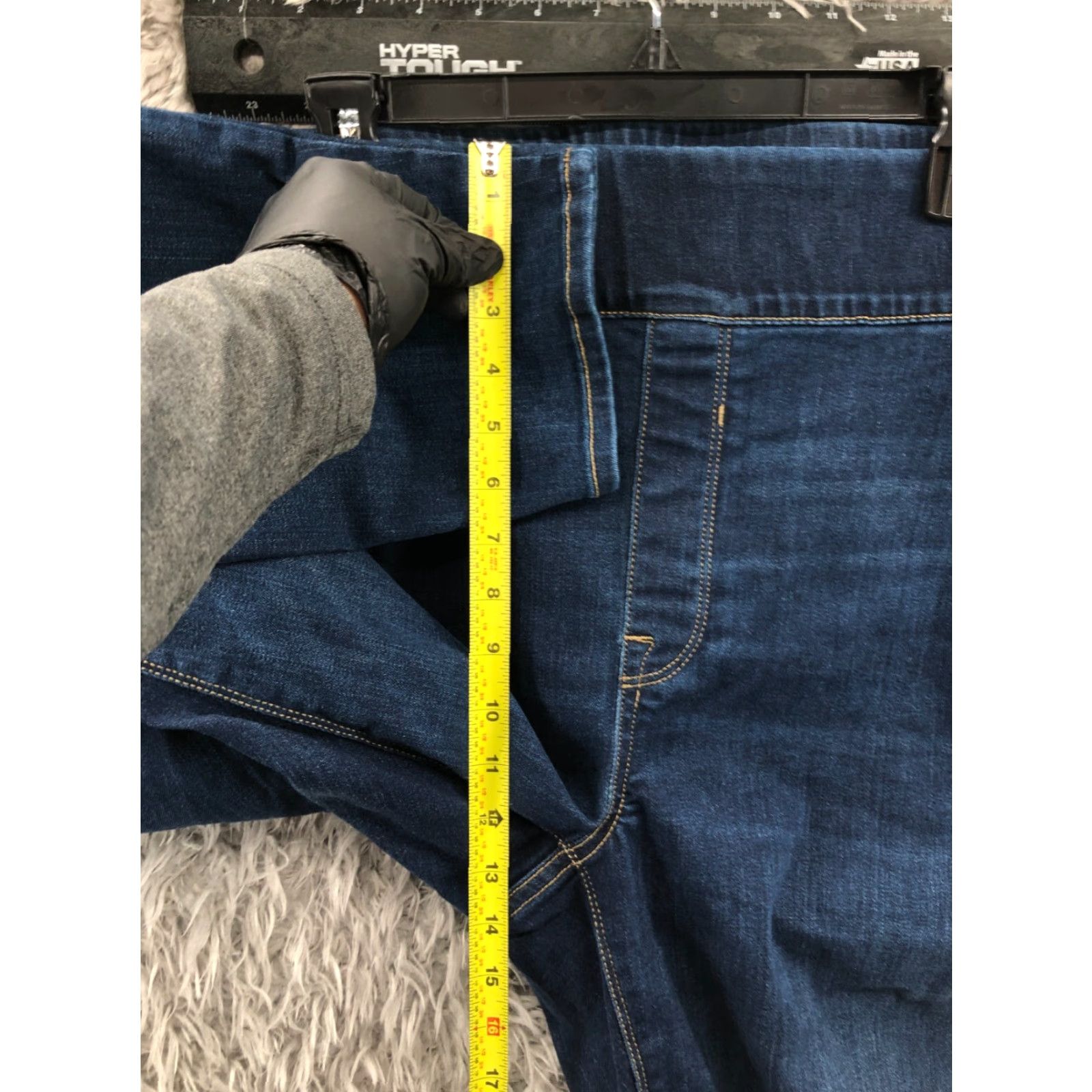 Old Navy Old Navy Jeans Plus Size 26 Womens Blue High Rise Skinny Jegging Belt Loops 5-Pocket Denim Regular Comfort Size 26" / US 2 / IT 38 - 4 Thumbnail