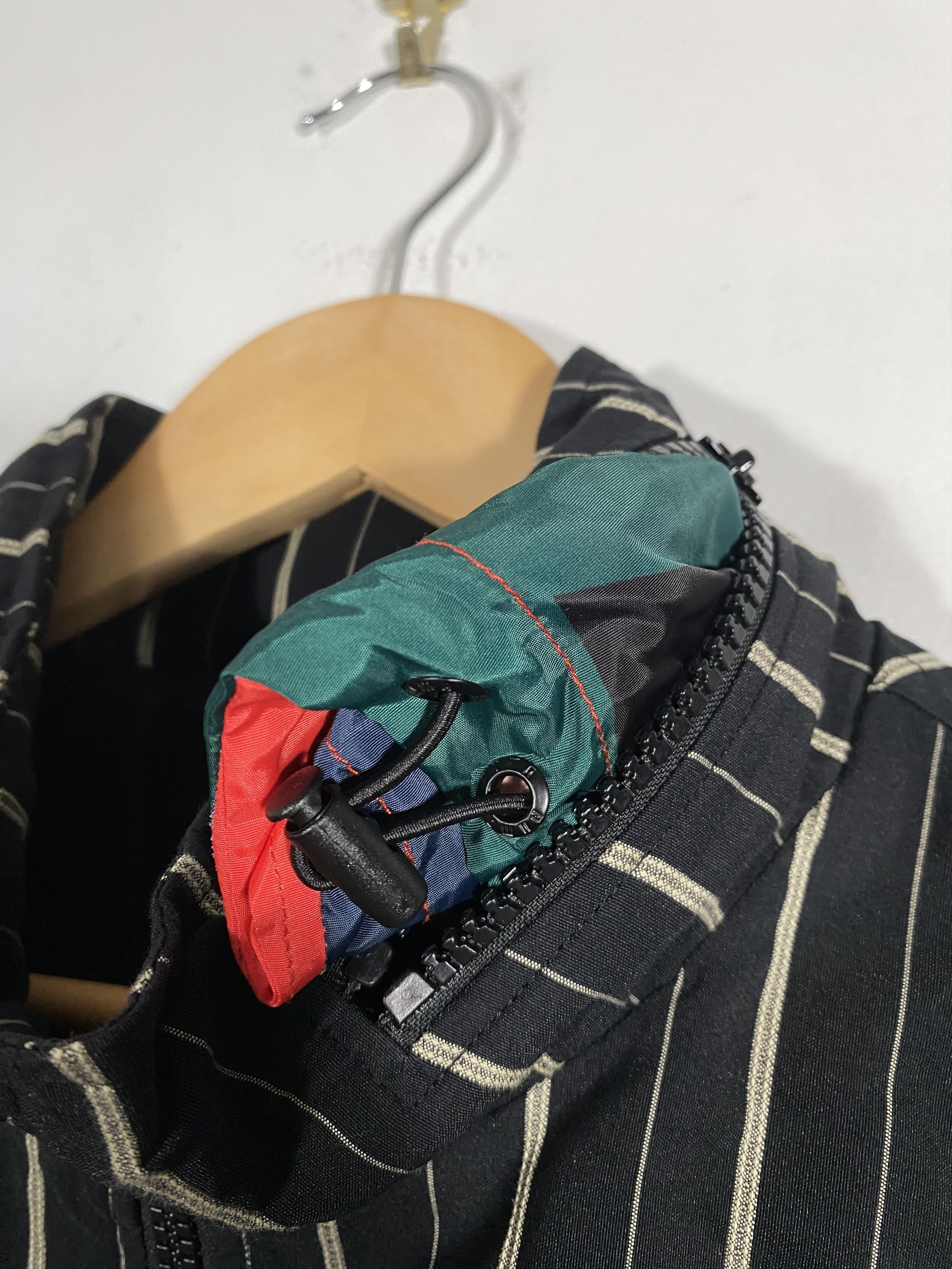 Puma Puma X Han Kjobenhavn Black Cotton PINSTRIPE Track Jacket Size US M / EU 48-50 / 2 - 8 Thumbnail