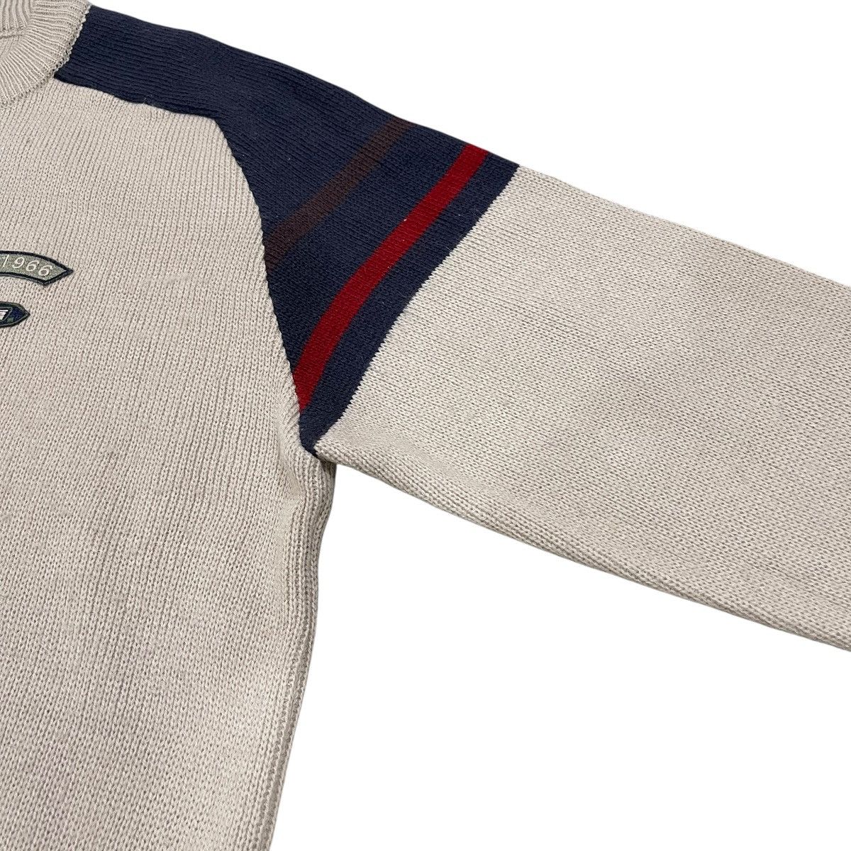 Vans Vintage 90s USA Vans Knitted Crewneck Sweater Sweatshirt Size US L / EU 52-54 / 3 - 8 Thumbnail