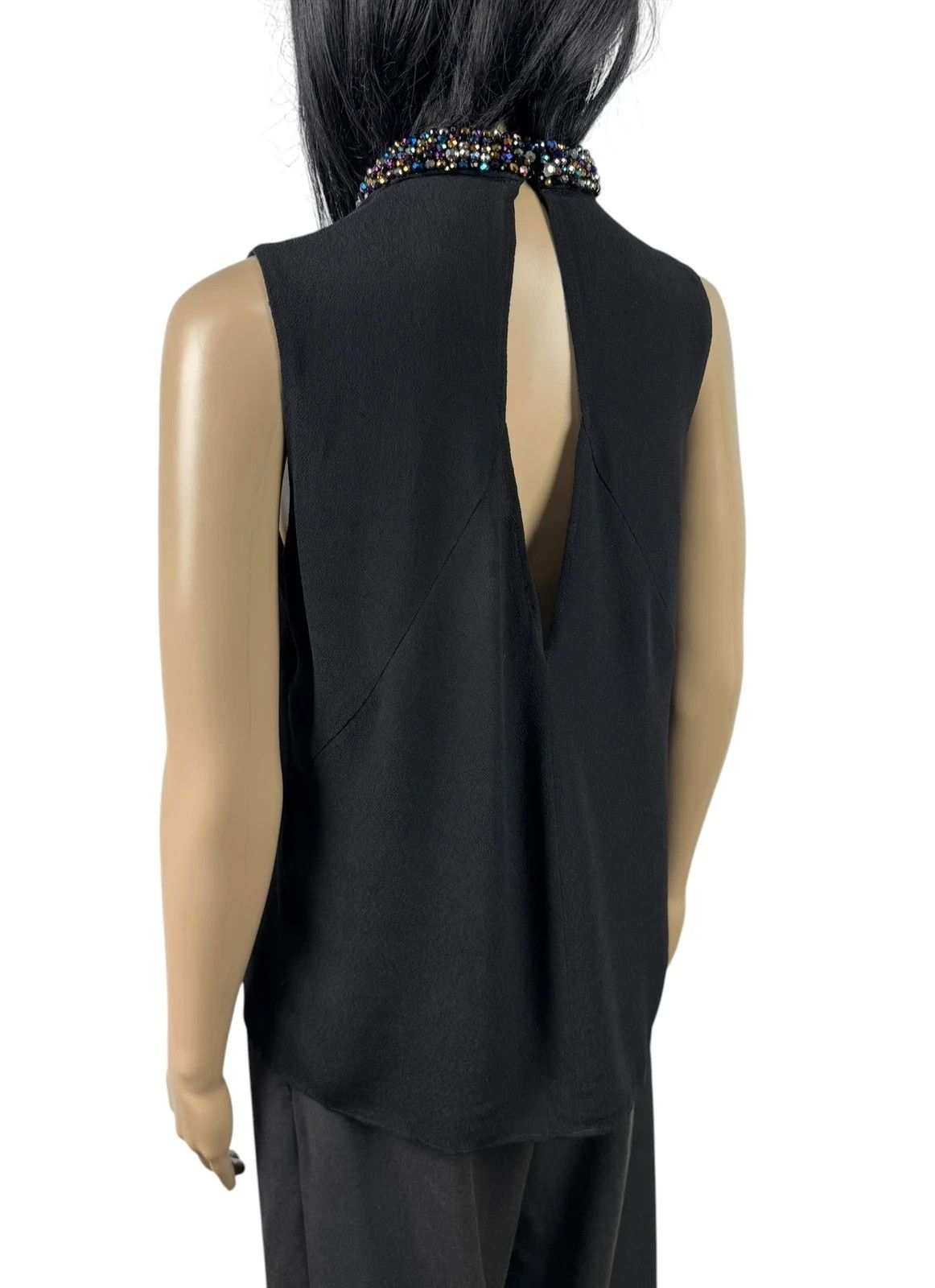 Sandro Sandro Sleeveless Top Acetate Decorated size 1 Size S / US 4 / IT 40 - 7 Thumbnail