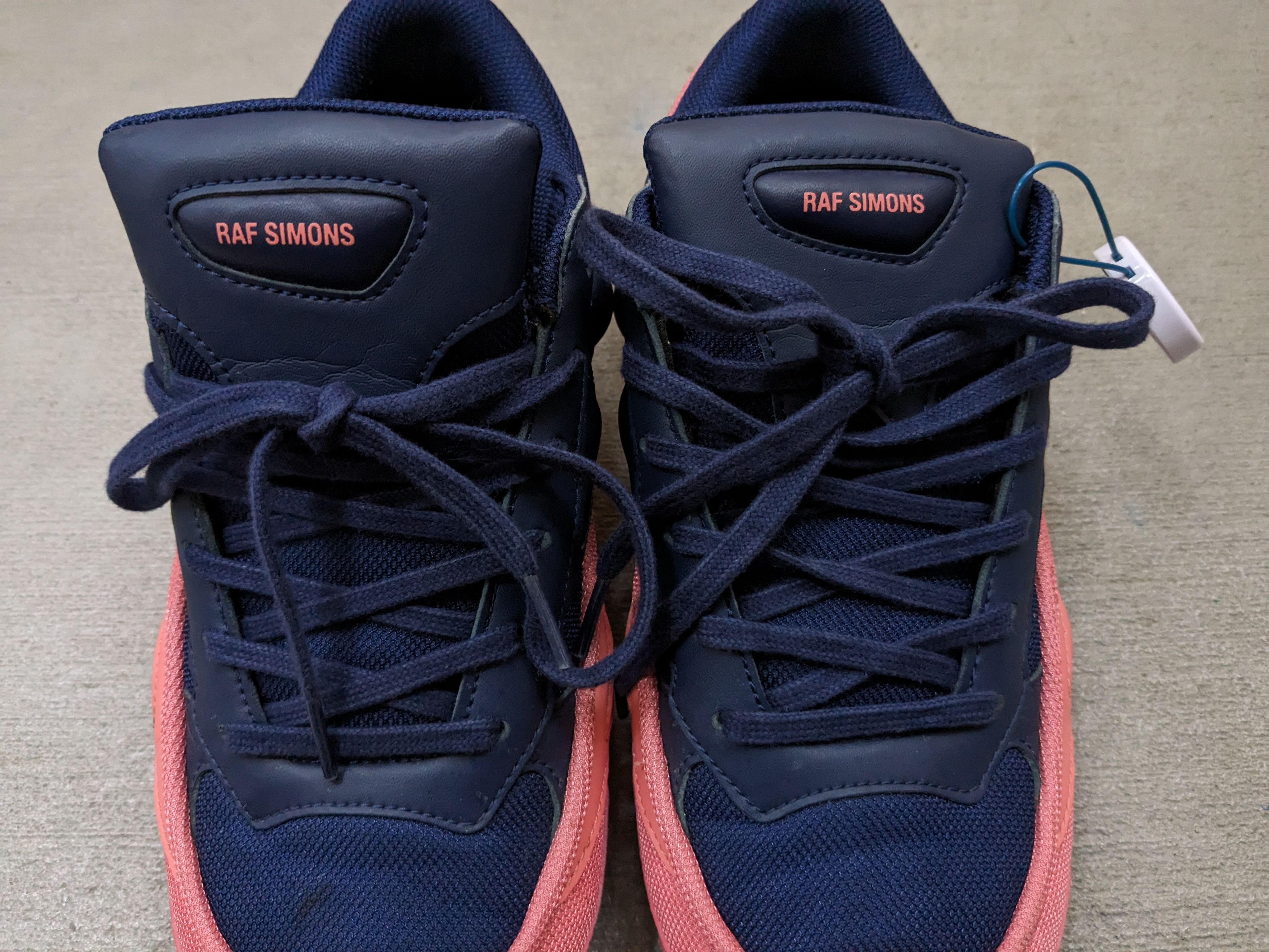 Adidas × Raf Simons Adidas Raf Simons Ozweego Size 8.5 Pink Blue F34268 Size US 8.5 / EU 41-42 - 6 Thumbnail