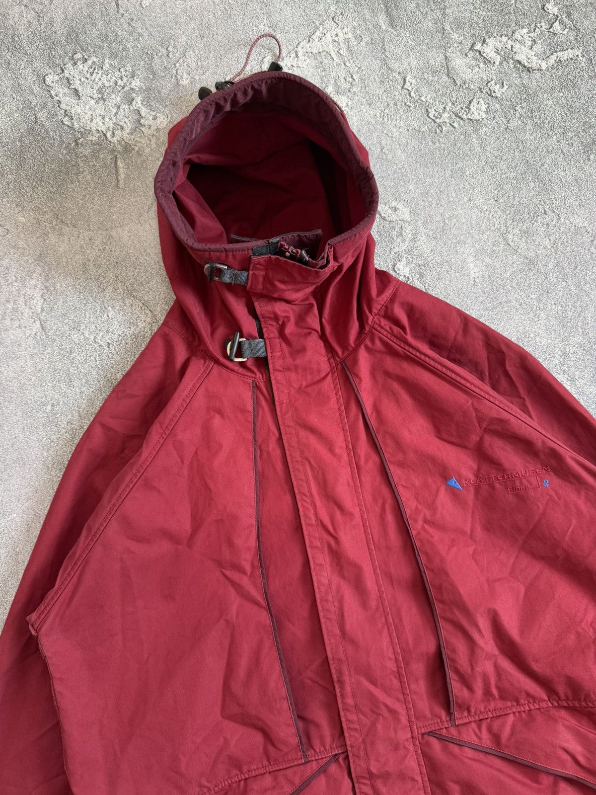 Klattermusen × Vintage Klattermusen vintage windbreaker light ski jacket hooded Size US M / EU 48-50 / 2 - 8 Thumbnail