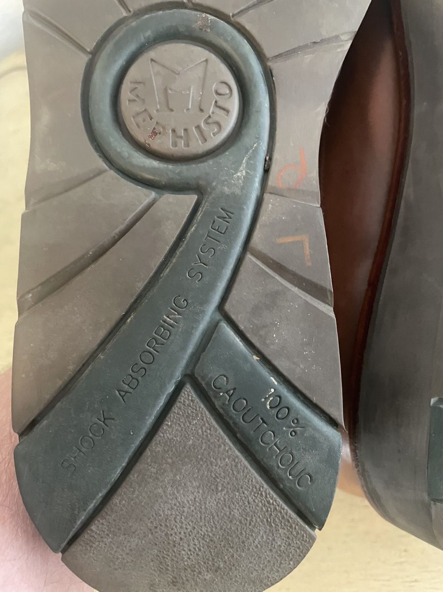 Mephisto Bicycle Toe Derby Size US 9.5 / EU 42-43 - 7 Thumbnail