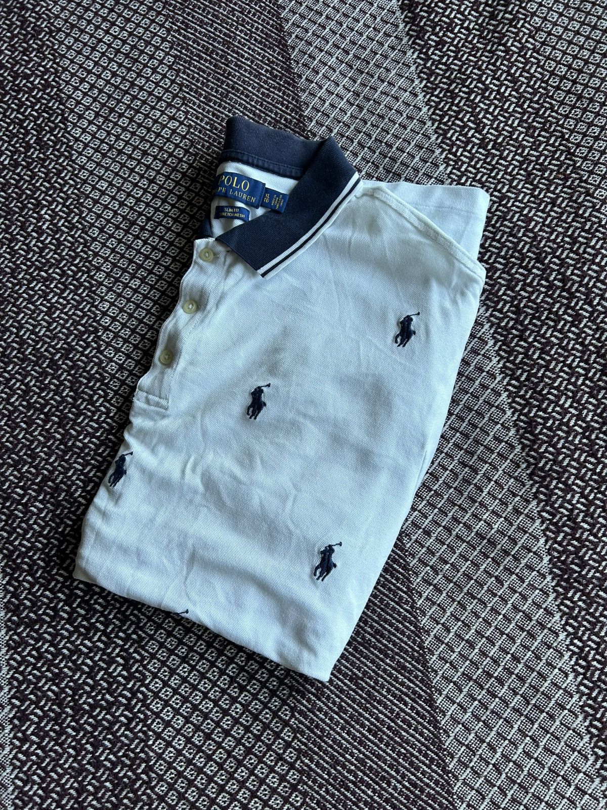 Polo Ralph Lauren Polo Ralph Lauren Monogram Pony Polo T-shirt Size XL Size US XL / EU 56 / 4 - 14 Thumbnail