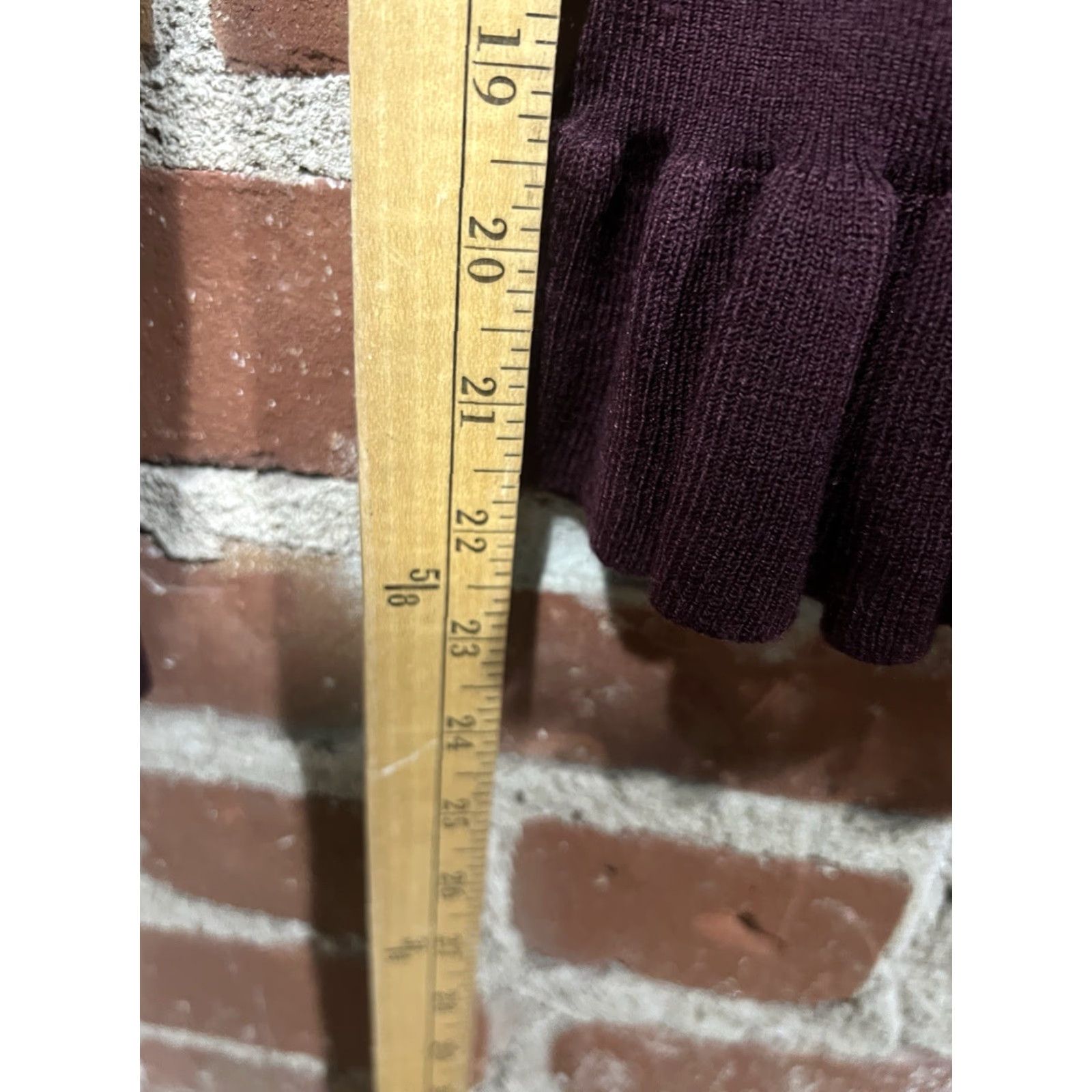 Karen Millen Karen Millen Blouse Shirt Womens Black Maroon 3 Long Sleeve Button Viscose Wool Tunic Business Spring Dry Clean Only UK Made - N/A Size XS / US 0-2 / IT 36-38 - 4 Thumbnail