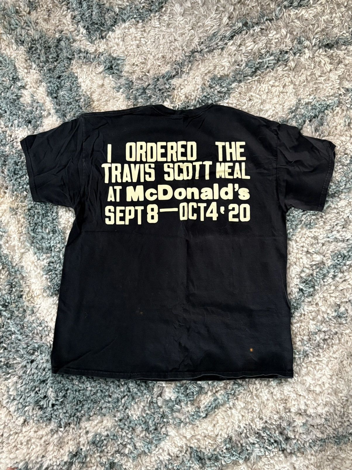 Cactus Plant Flea Market × Travis Scott Travis Scott x CPFM 4 CJ Burger Mouth T Shirt Size US L / EU 52-54 / 3 - 4 Thumbnail