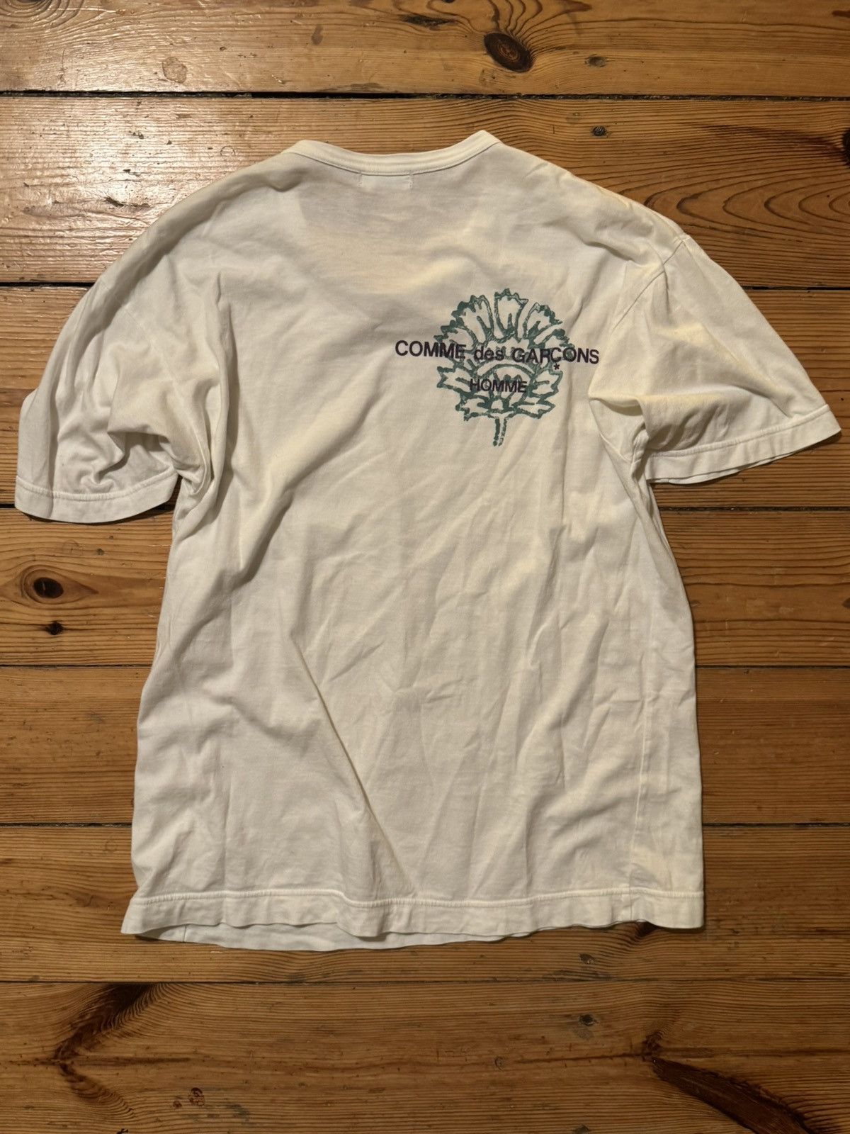 Comme des Garcons Homme Comme des Garcons Shirt Baby Tee Size US M / EU 48-50 / 2 - 1 Thumbnail
