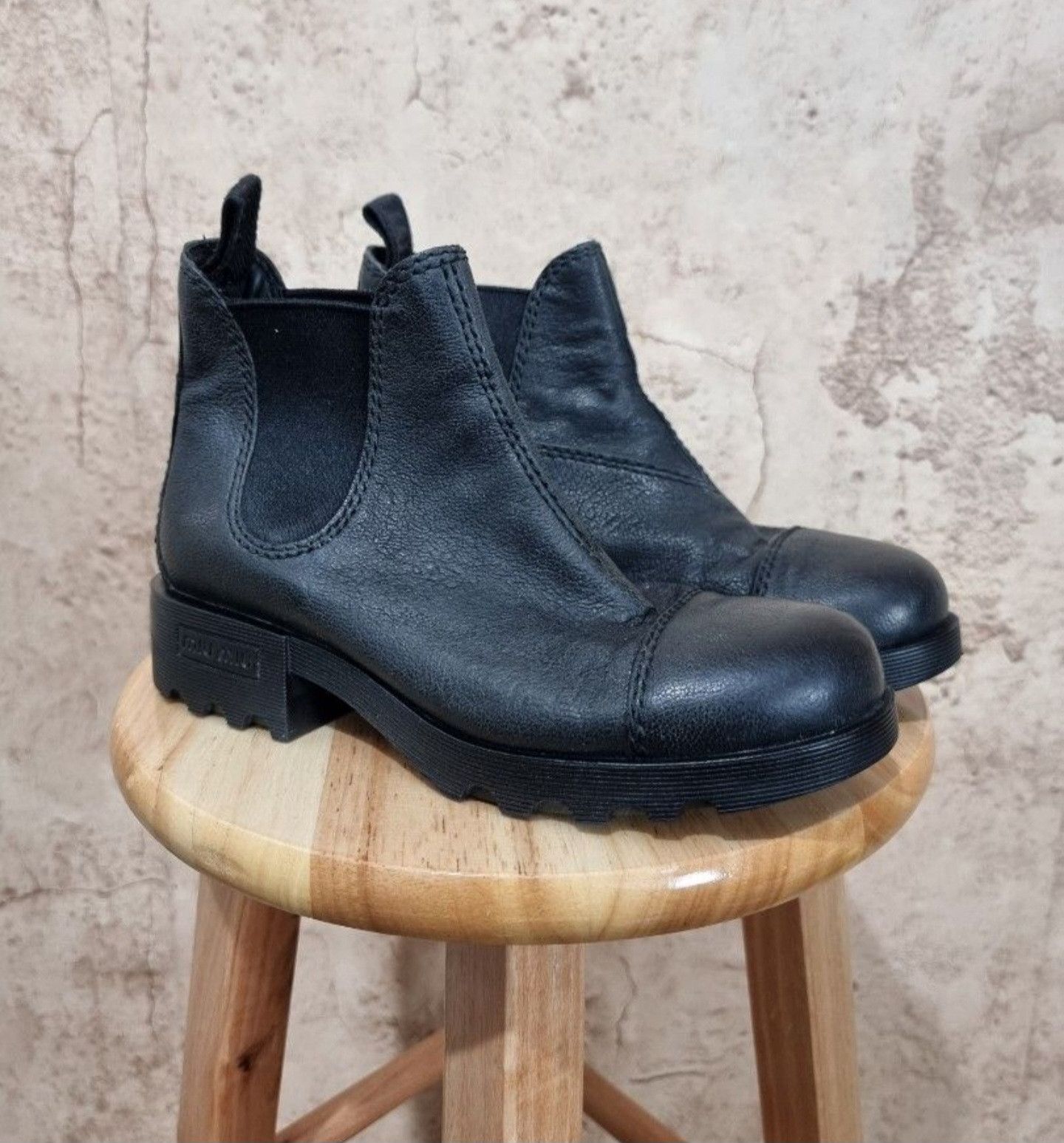 Miu Miu Miu Miu Leather Boots Size US 6.5 / IT 36.5 - 1 Thumbnail