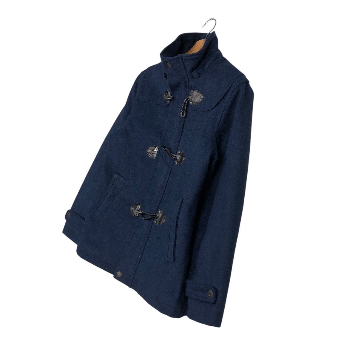 In The Attic 📌Vintage Biker Wool Jacket Duffle In The Attic Punk Design Size US M / EU 48-50 / 2 - 3 Thumbnail