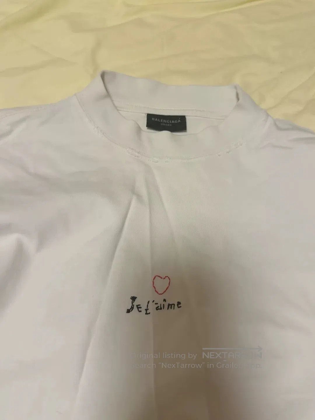 Balenciaga balenciaga limited edition white t-shirt. Size US XXS / EU 40 - 2 Thumbnail