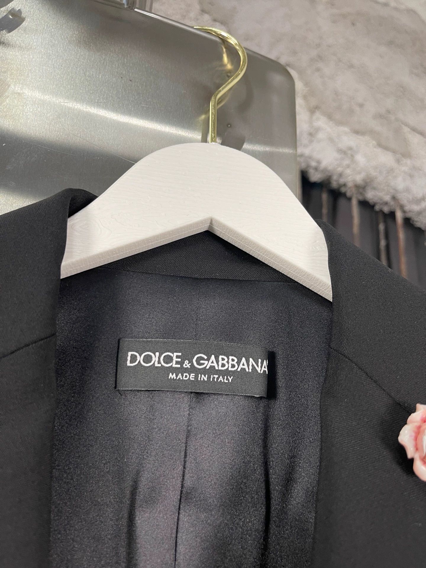 Dolce & Gabbana DG Rose Print Women's Blazer 38 Size XS / US 0-2 / IT 36-38 - 6 Thumbnail