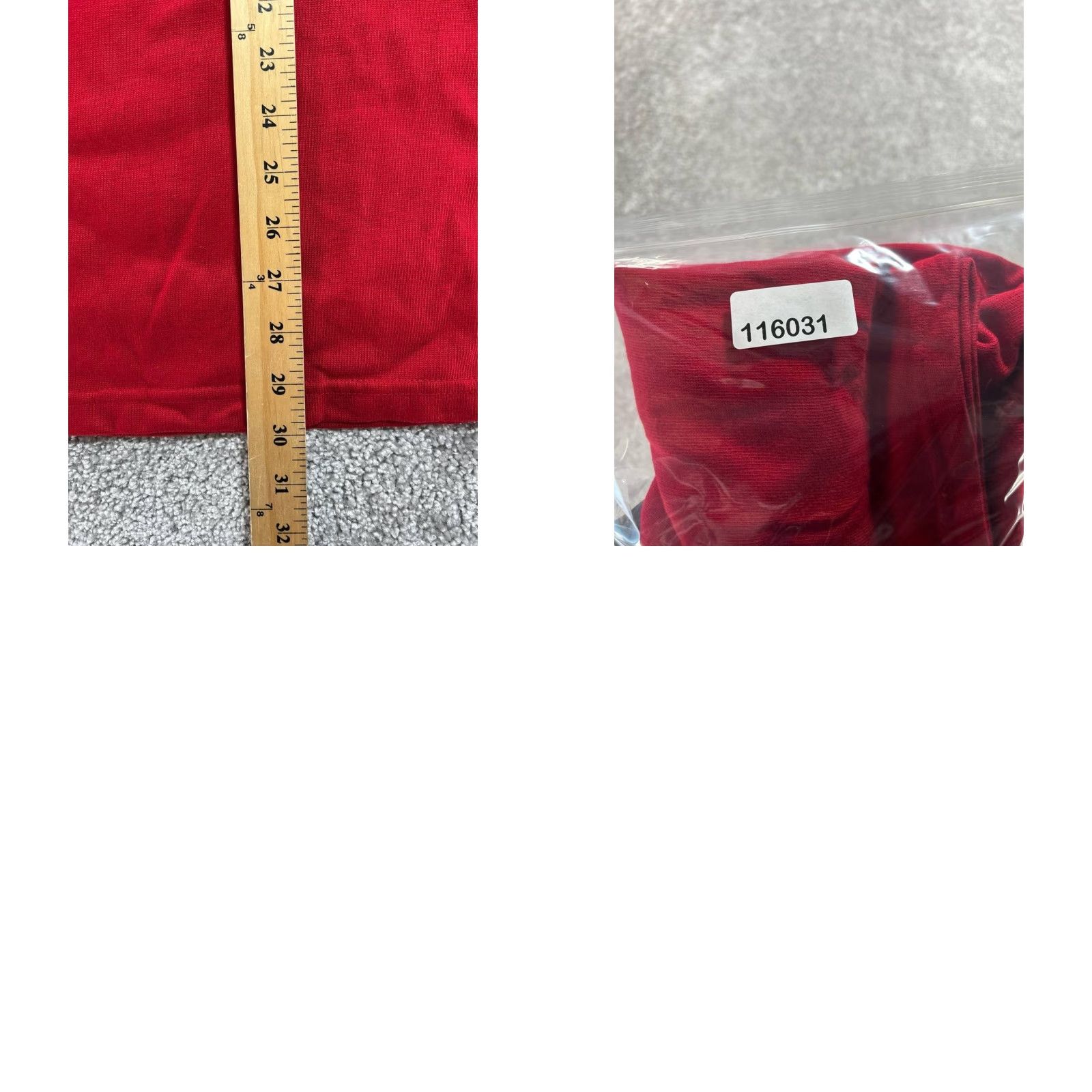 Polo Ralph Lauren Polo Ralph Lauren Shirt Mens Medium Red Cotton Streetwear Side Slit Crew Neck Size US M / EU 48-50 / 2 - 8 Thumbnail