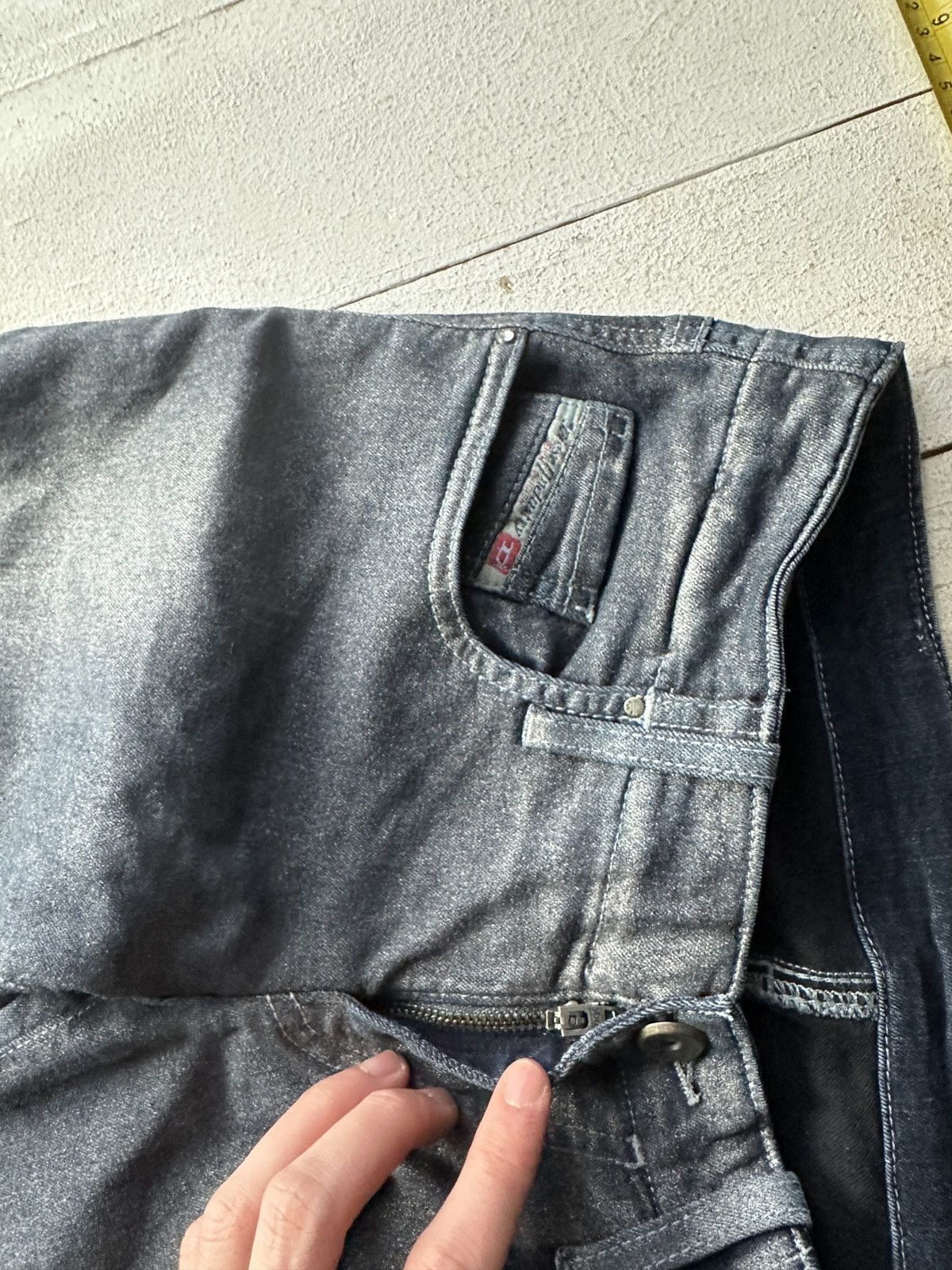 Diesel 🚨Gothic Diesel Regular Slim relax Flared Jeans Womens Size 26" / US 2 / IT 38 - 5 Thumbnail