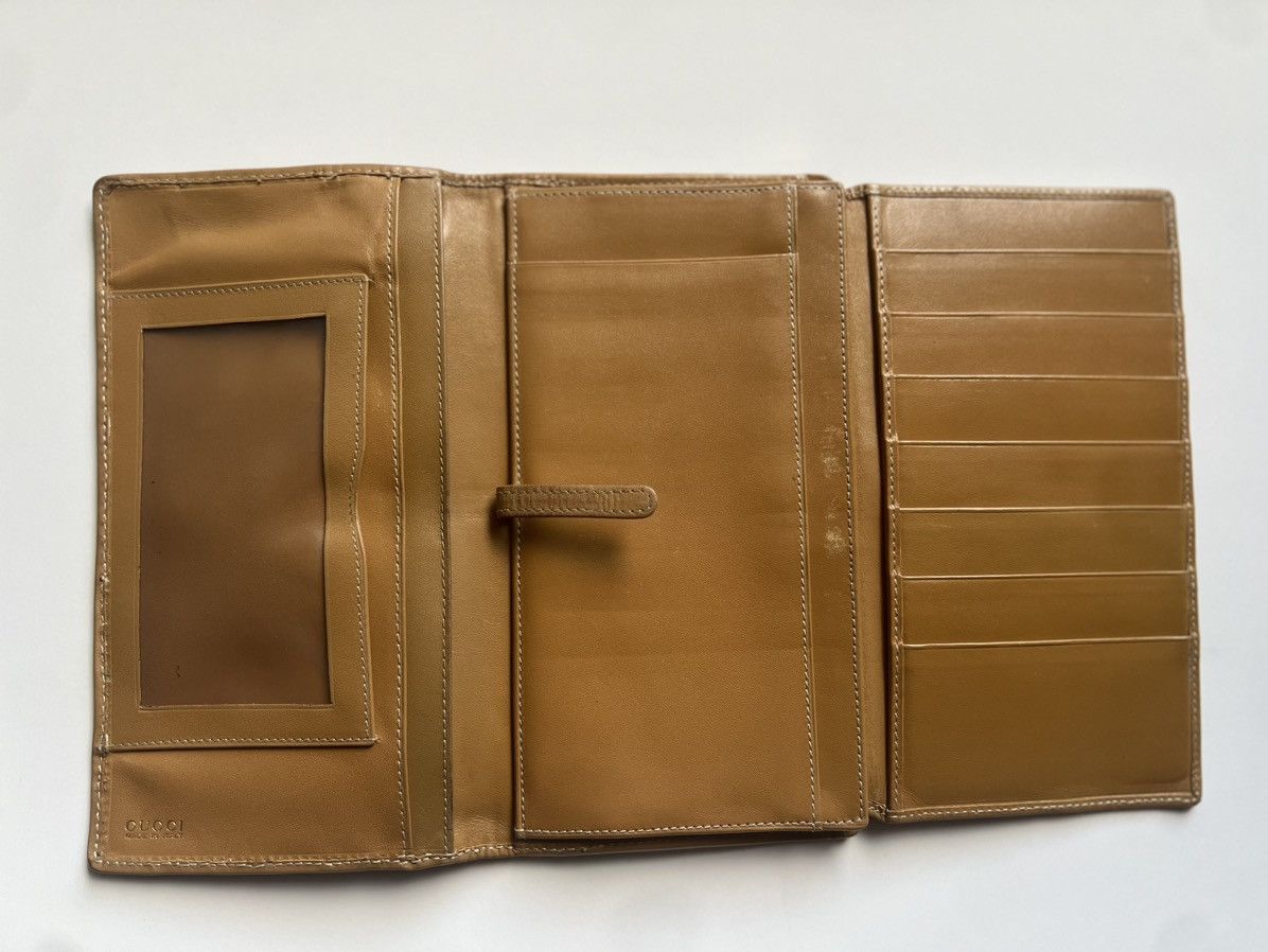 Gucci Authentic vintage Gucci GG canvas and leather wallet Size ONE SIZE - 5 Thumbnail