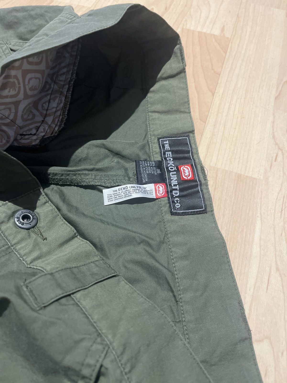 Ecko Unltd. × JNCO × Southpole Crazy y2k baggy jnco southpole eckountld cargo pants Size US 36 / EU 52 - 4 Thumbnail