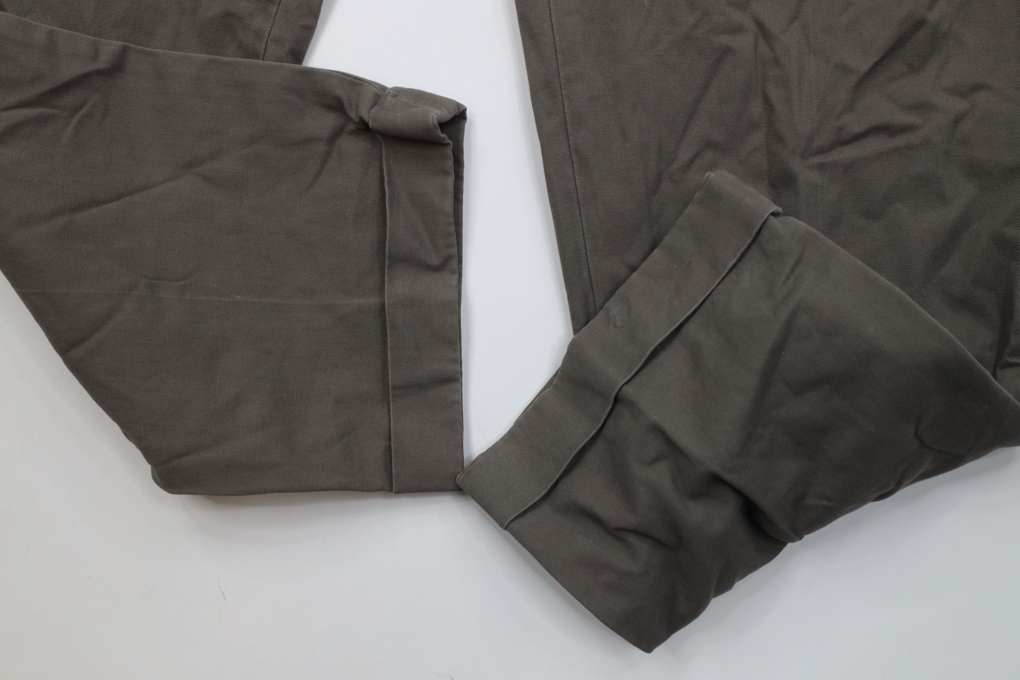 Tommy Hilfiger Vintage 90s Tommy Hilfiger Wide Leg Chino Pants Gray Size US 38 / EU 54 - 6 Thumbnail