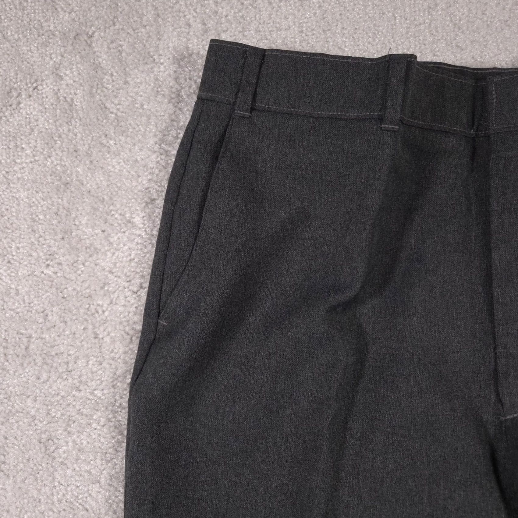 Vintage VINTAGE Montgomery Ward Dress Pants Mens 36x30 Gray Slacks Chinos 38 Inseam 30 Straight Classic 90s Mens Pants Size US 36 / EU 52 - 4 Thumbnail