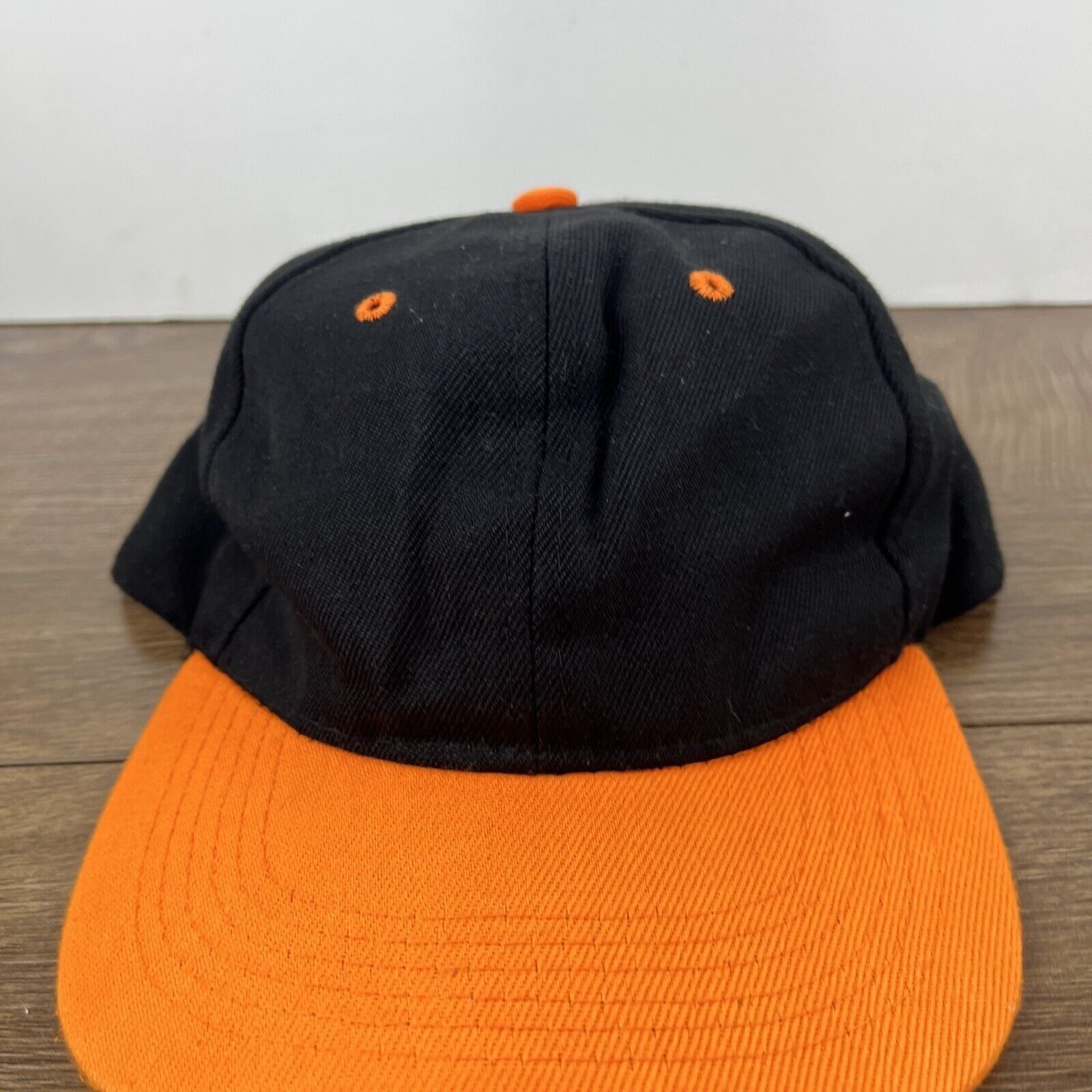 Other Black Orange Baseball Hat Adjustable Adult Size Hat Black Ca Size ONE SIZE - 6 Thumbnail