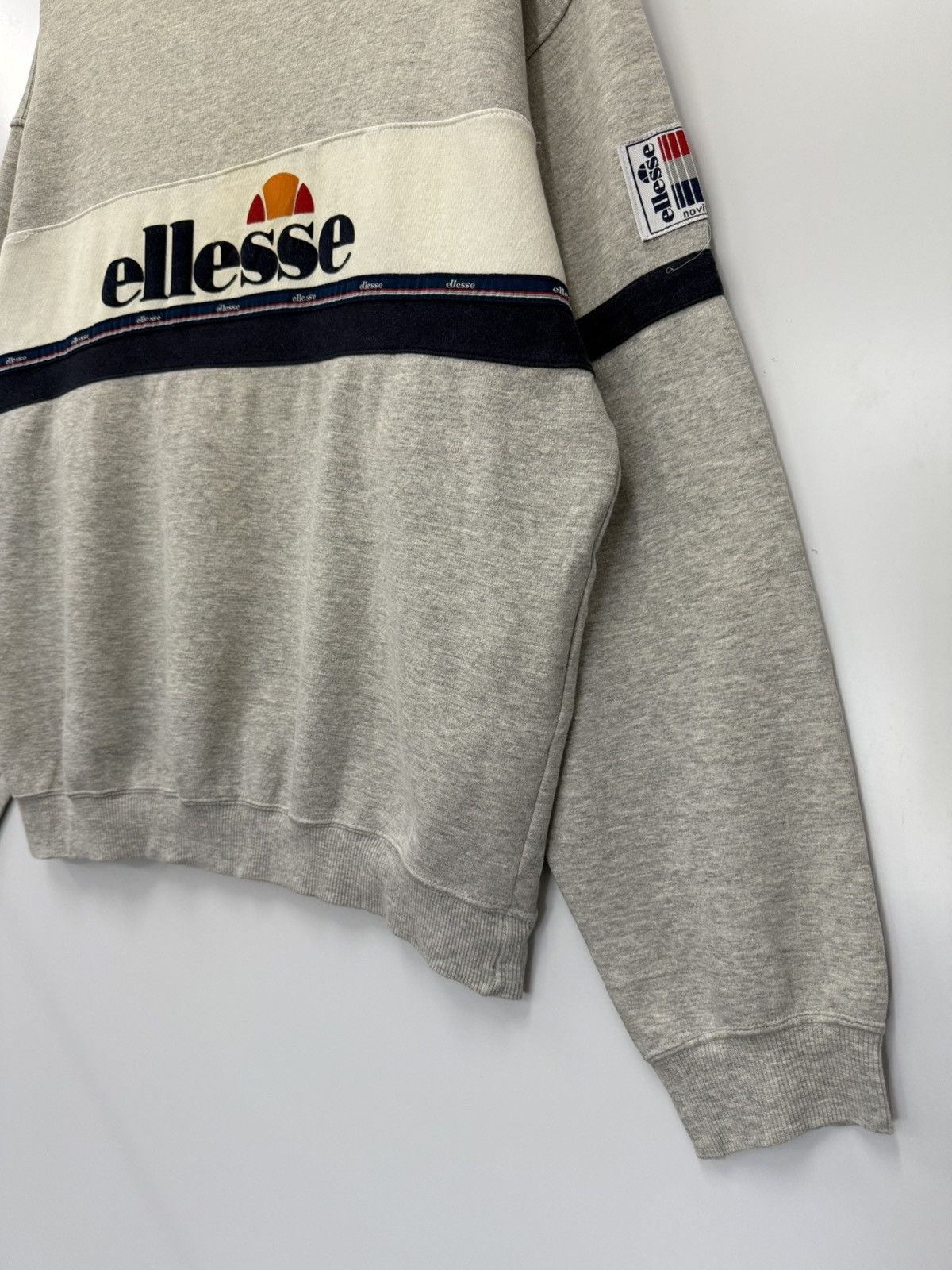 Ellesse × Vintage 🔥 Vintage Ellesse Spellout Sweatshirt - L Size US M / EU 48-50 / 2 - 2 Thumbnail