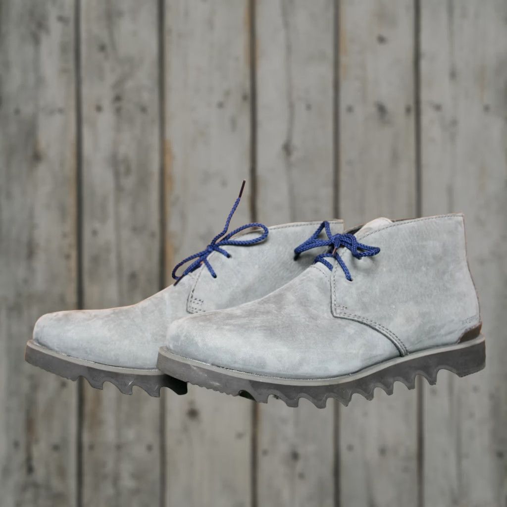 SOREL SOREL Kezar Gray Suede Waterproof Mid-Ankle Chukka Boots Men Sz. 8.5 Size US 8 / EU 41 - 1 Thumbnail