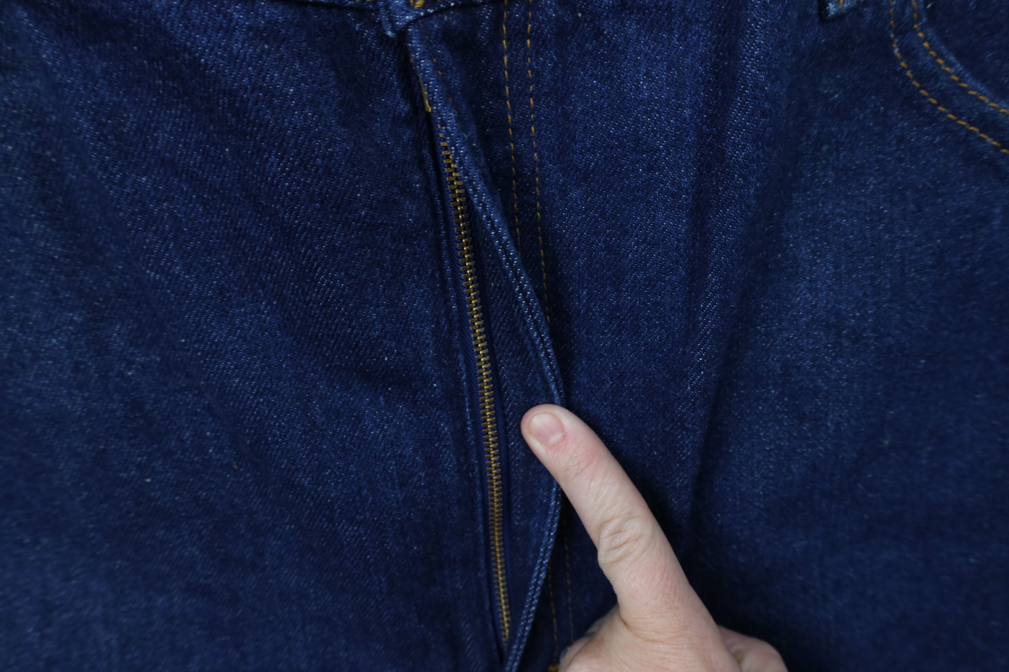 Vintage Deadstock Vintage 90s Streetwear Fit Denim Jeans Blue USA Size US 42 / EU 58 - 5 Thumbnail