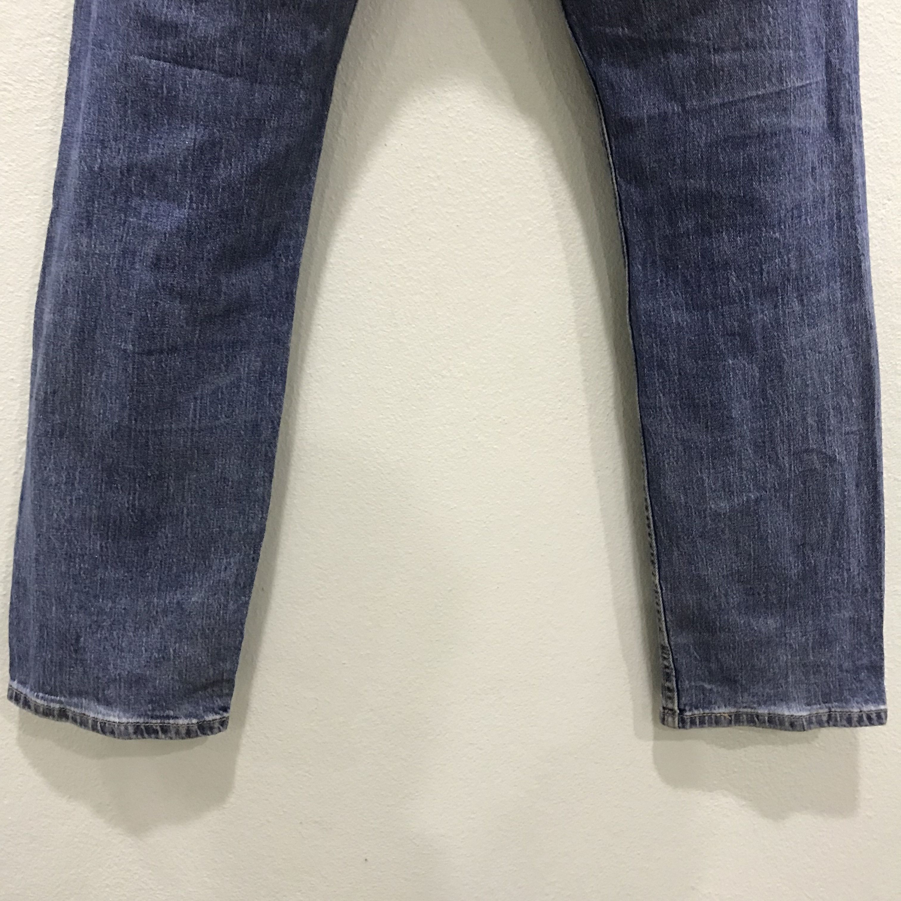 Levi's Levi’s 505 Regular Fit Straight Leg Jeans Dark Wash Size US 32 / EU 48 - 13 Thumbnail