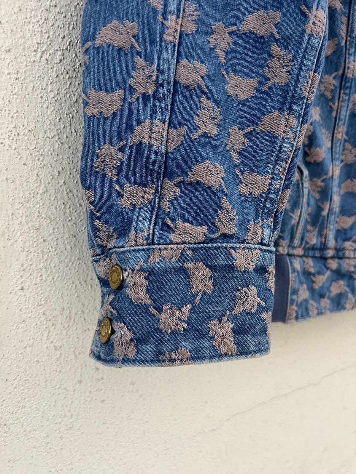 Issey Miyake Mercibeaucoup Embroidered Denim Bomber Trucker Jacket Size US M / EU 48-50 / 2 - 9 Thumbnail