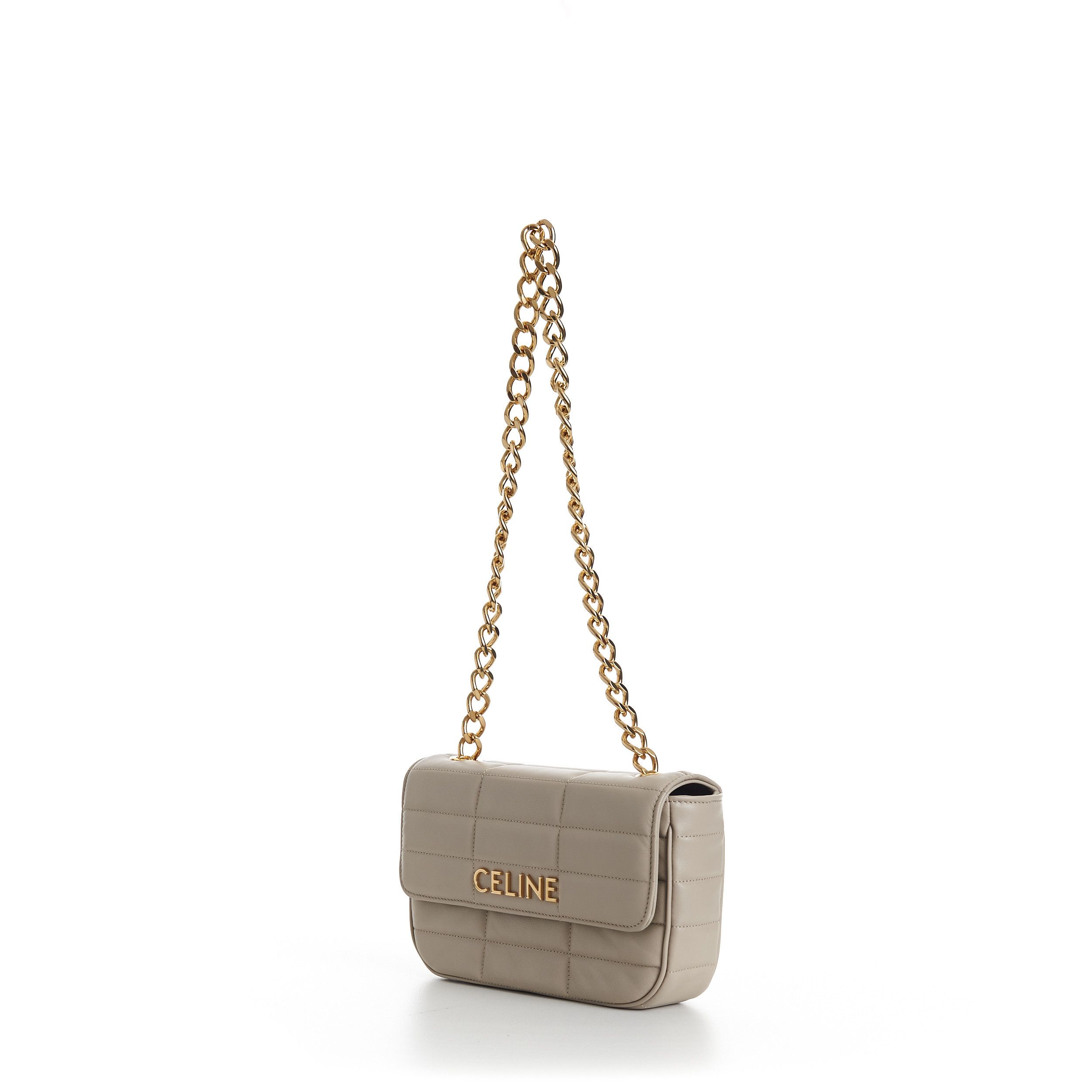 Celine Chain Shoulder Bag Matelasse Monochrome Celine Size ONE SIZE - 11 Thumbnail