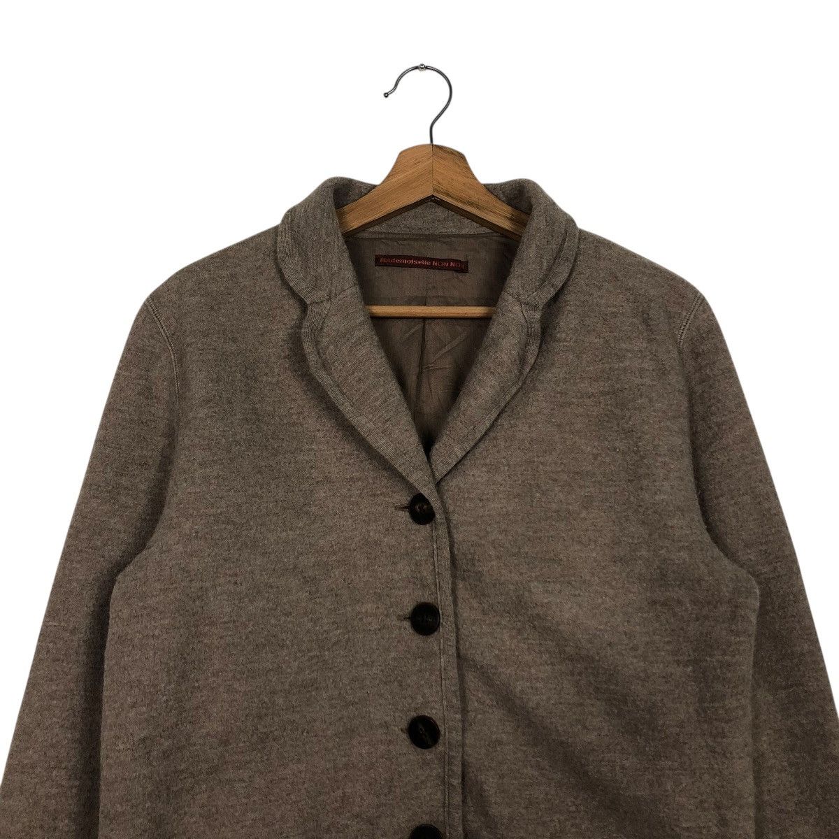 Issey Miyake 🔥VINTAGE CROPPED BUTTON JACKET MADEMOISELLE NON NON Size L / US 10 / IT 46 - 5 Thumbnail