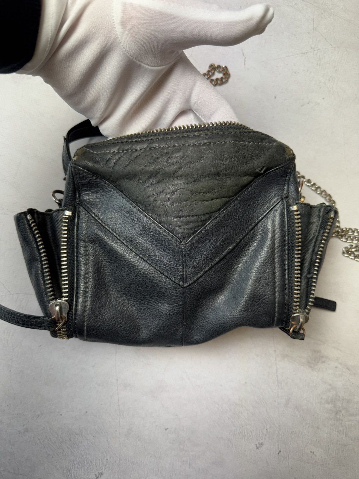 Diesel × Vintage Diesel Bag Leather Y2K Vintage Size ONE SIZE - 8 Thumbnail