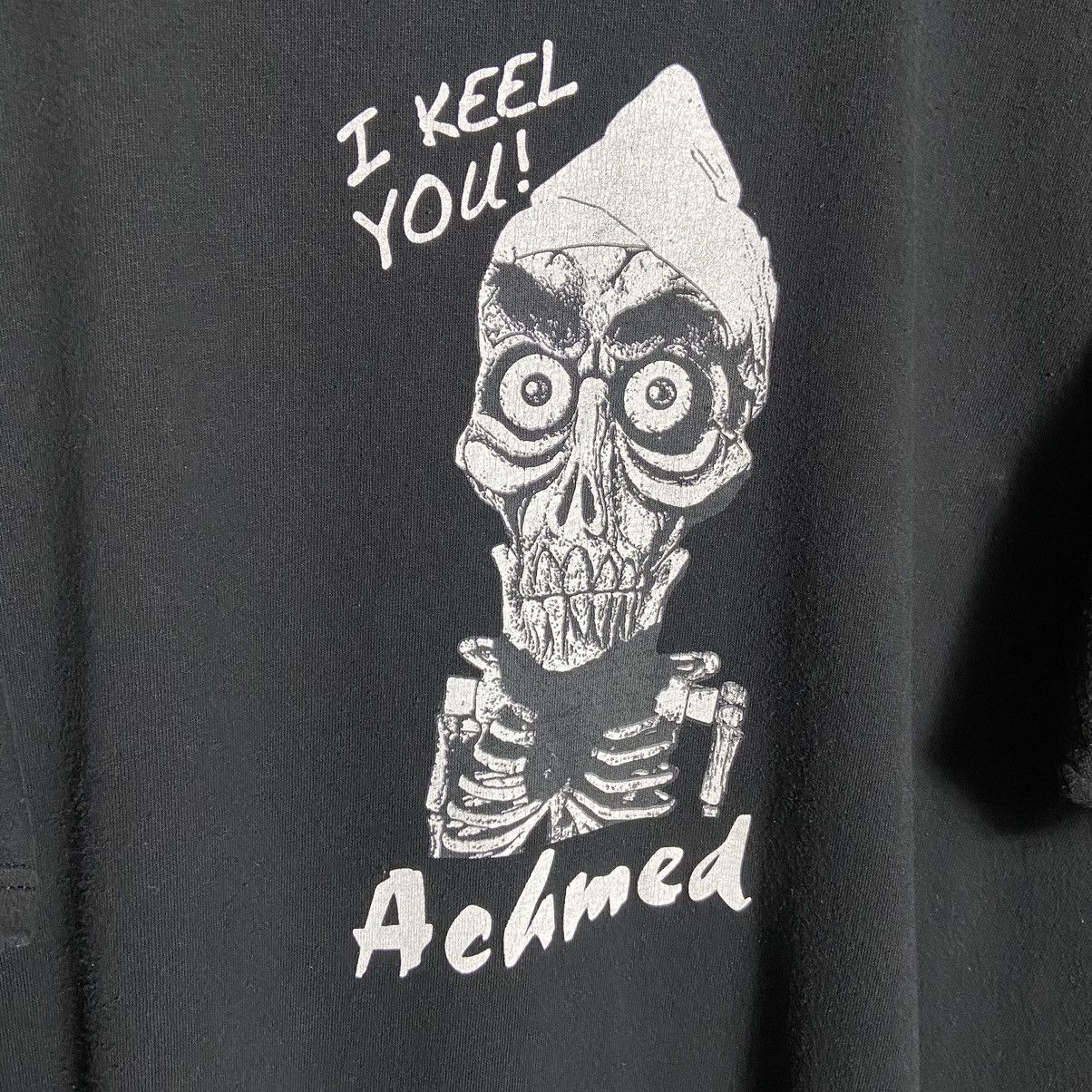Vintage Vintage Jeff Dunham Skeleton Graphic Tee Size US XXL / EU 58 / 5 - 3 Thumbnail