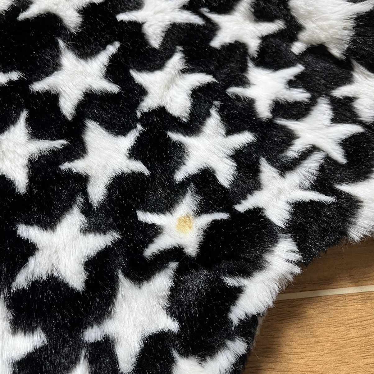 20471120 Archive Hyoma 20471120 Stars Faux Far Bat Wing Zip Up Jacket Size US S / EU 44-46 / 1 - 24 Thumbnail