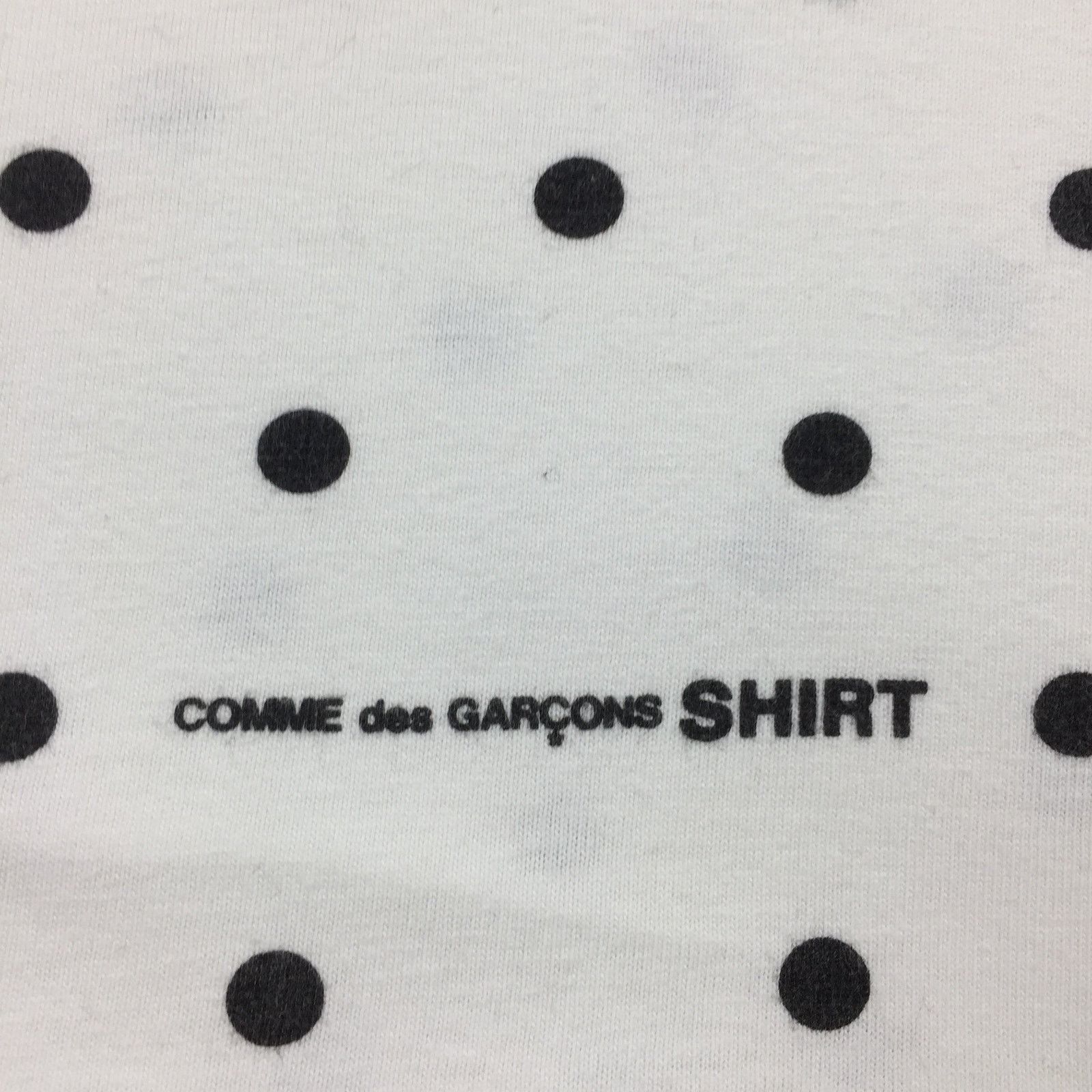 Supreme 2012 Supreme x CDG Polka Dot White Box Logo Tee Size US L / EU 52-54 / 3 - 5 Thumbnail