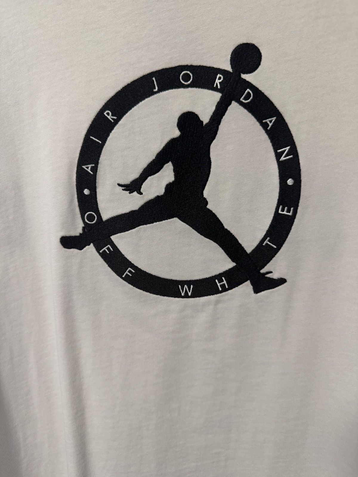 Jordan Brand × Off-White OFF-WHITE X Jordan tee sz M Size US M / EU 48-50 / 2 - 3 Thumbnail