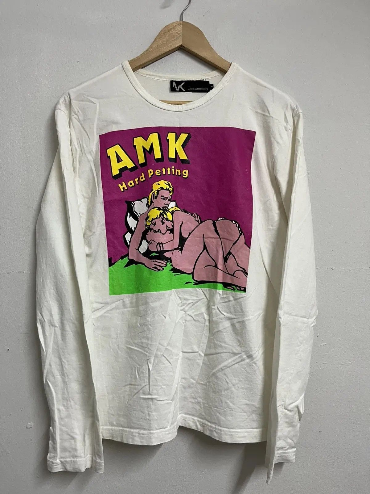 Andrew Mackenzie 💥 Crazy screen AMK HARD PETTING SEXY GIRL SEX Tee Size US S / EU 44-46 / 1 - 2 Thumbnail