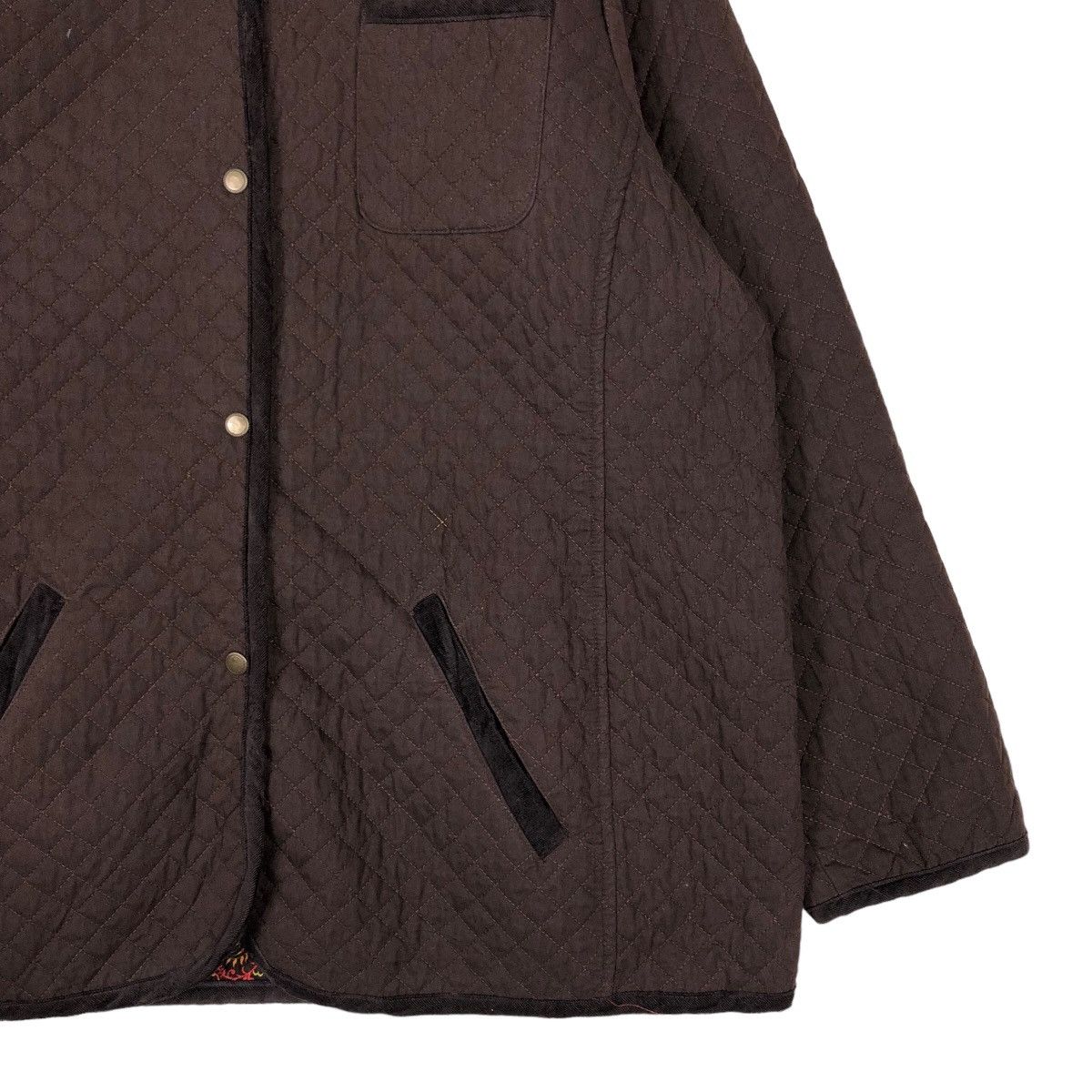 Japanese Brand 🔥Vintage Madison Studio Quilted Button Jacket Size US L / EU 52-54 / 3 - 5 Thumbnail